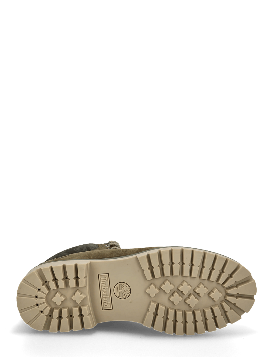 Timberland - 6 INCH LACE UP WATERPROOF BOOT - snørestøvler - dkgrnnbk w camo - 4