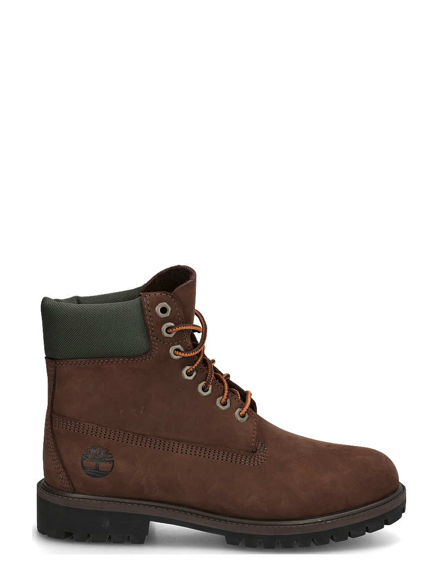 Timberland - 6 INCH LACE UP WATERPROOF BOOT - boots - dkbrownnbkwgold - 1