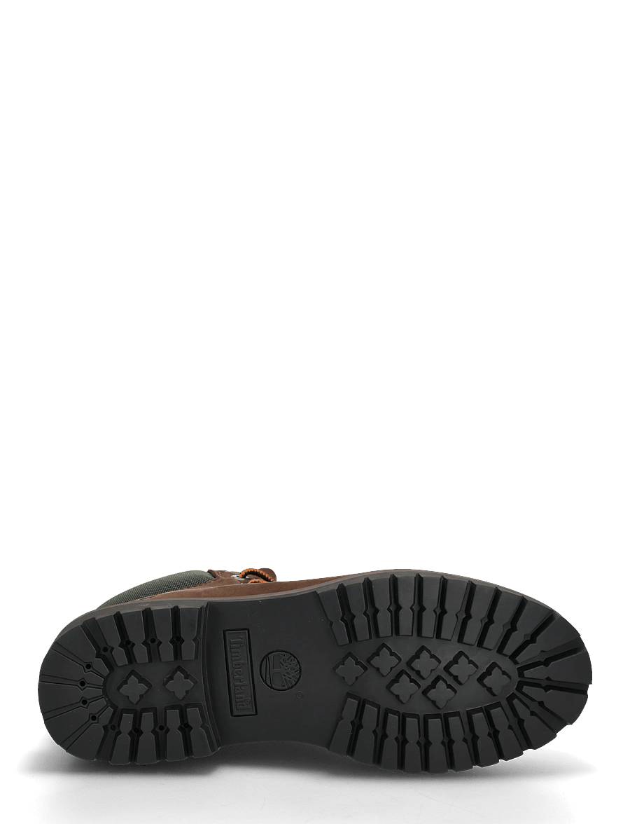 Timberland - 6 INCH LACE UP WATERPROOF BOOT - desert boots - dkbrownnbkwgold - 4