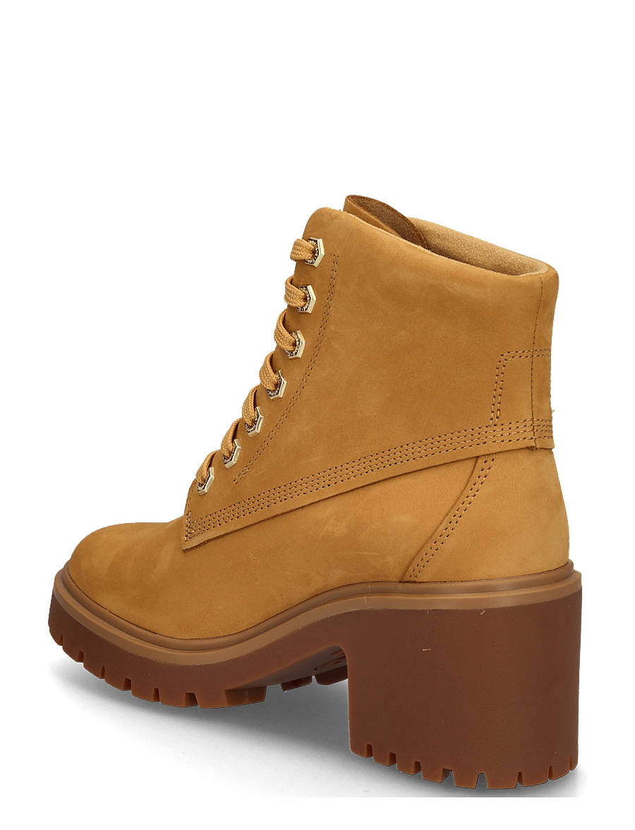 Timberland - MID LACE UP BOOT - paeltega saapad - wheat nubuck - 1