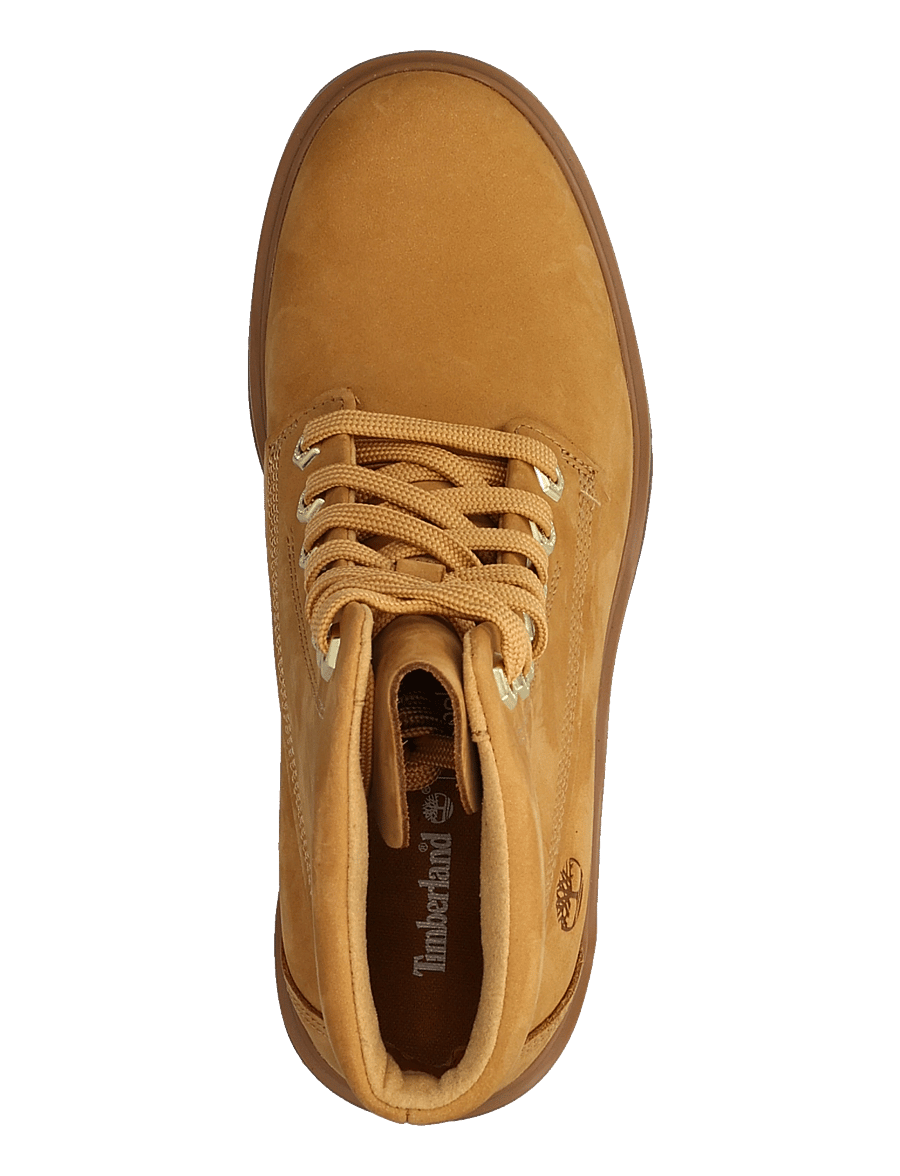Timberland - MID LACE UP BOOT - paeltega saapad - wheat nubuck - 3