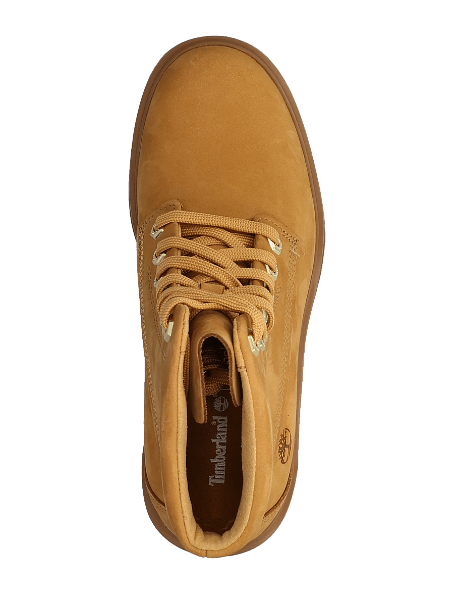 Timberland - MID LACE UP BOOT - paeltega saapad - wheat nubuck - 3