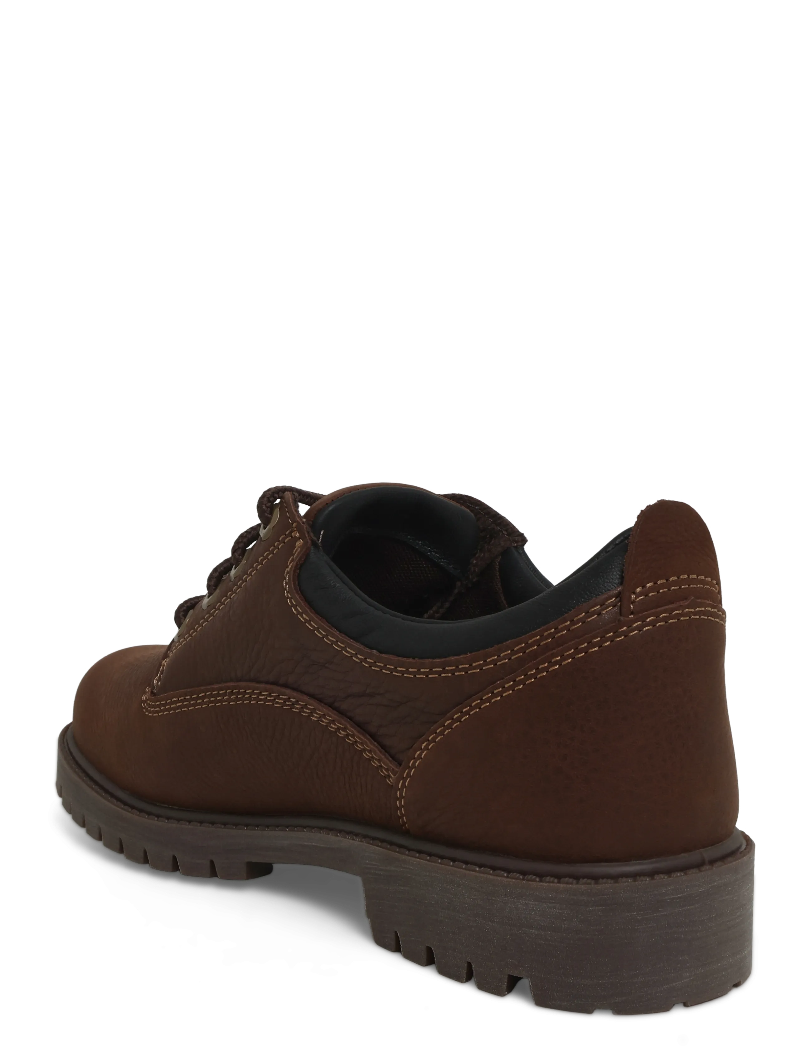 Timberland - LACE UP SHOE - laced boots - dk brn f grain - 1