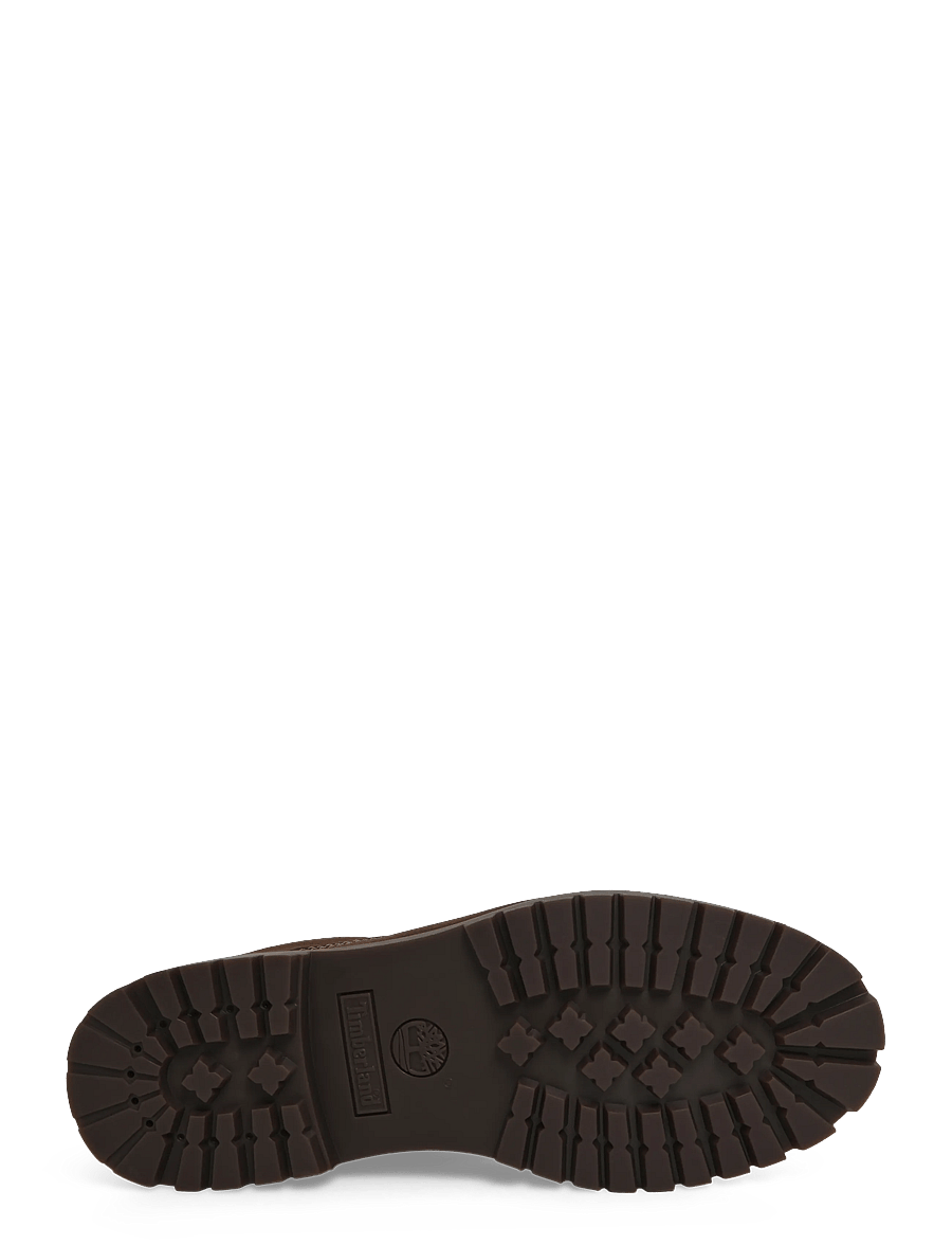 Timberland - LACE UP SHOE - schnürstiefel - dk brn f grain - 4