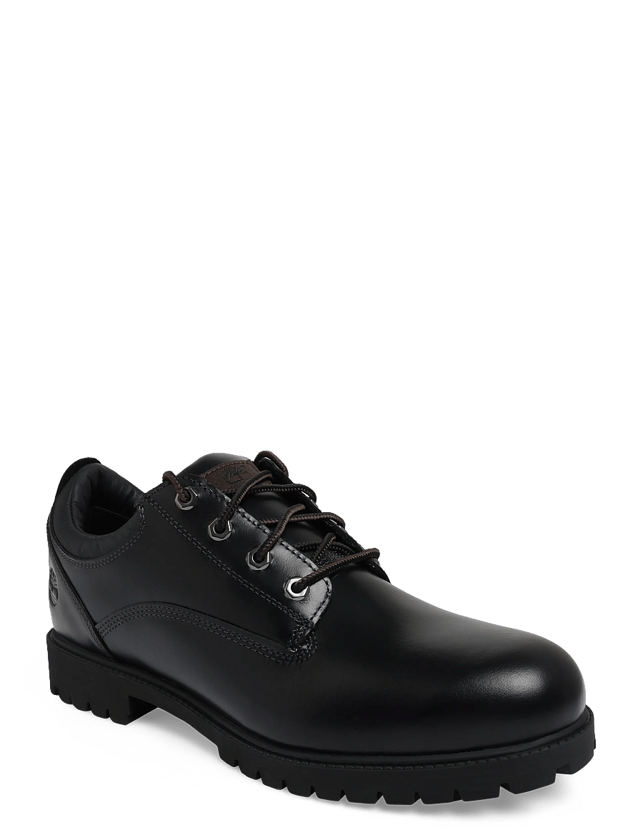 Timberland - LACE UP SHOE - derby-schuhe - blk full grain - 0
