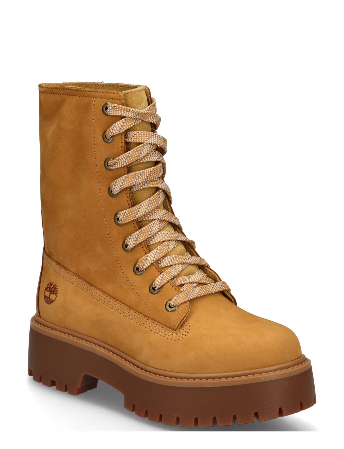 Timberland MID LACE UP BOOT - Kängor - WHEAT NUBUCK / brown