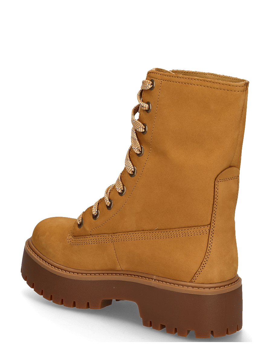 Timberland - MID LACE UP BOOT - paeltega saapad - wheat nubuck - 1