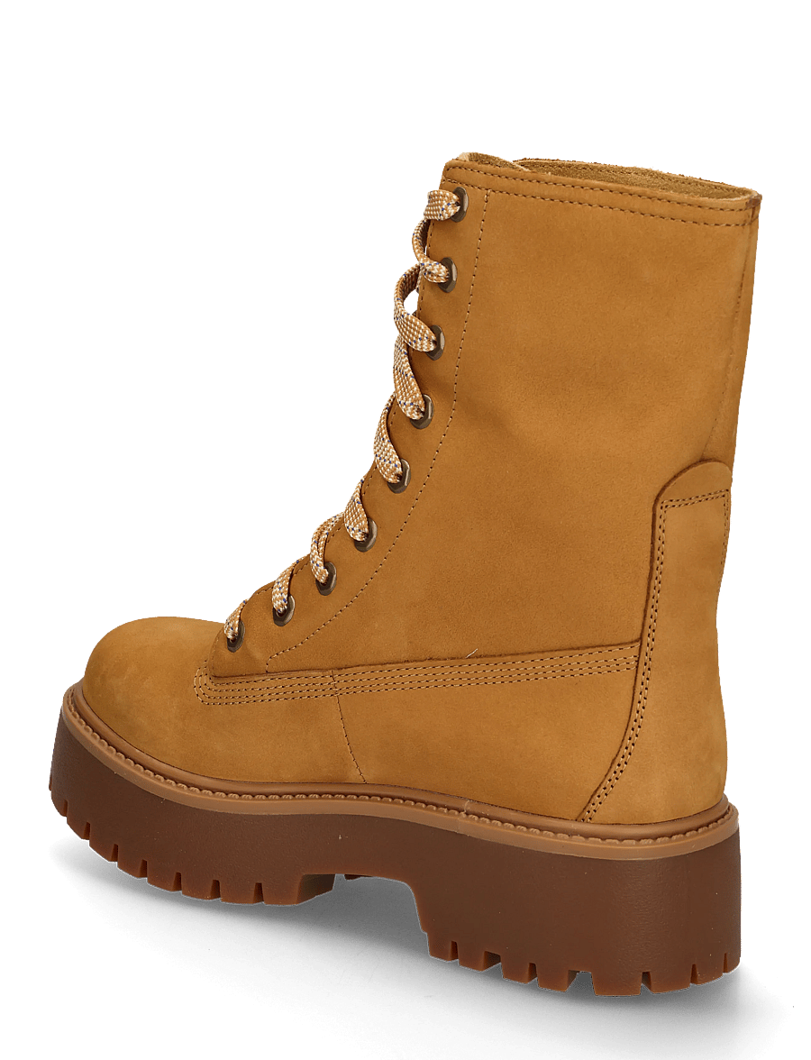 Timberland - MID LACE UP BOOT - geschnürte stiefel - wheat nubuck - 1