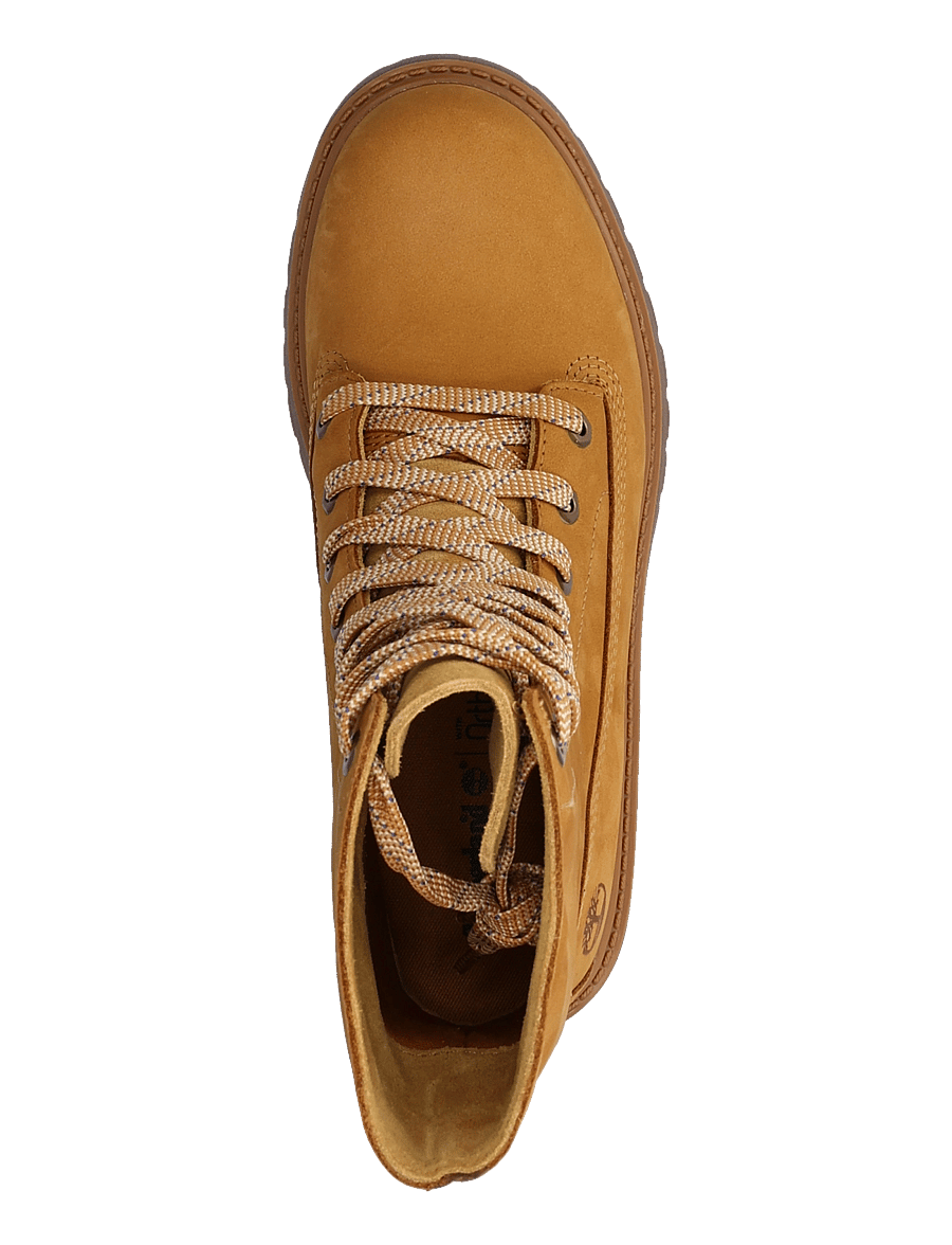 Timberland - MID LACE UP BOOT - paeltega saapad - wheat nubuck - 3