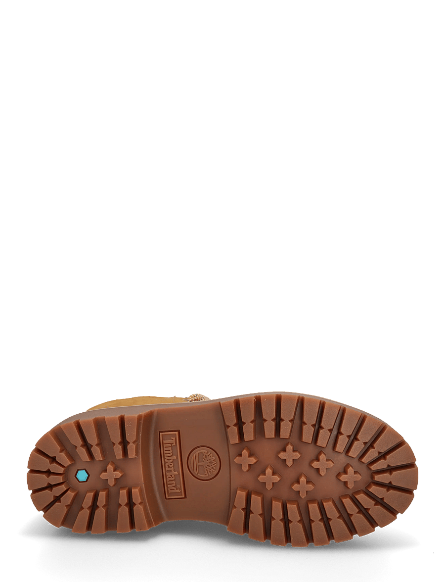 Timberland - MID LACE UP BOOT - paeltega saapad - wheat nubuck - 4