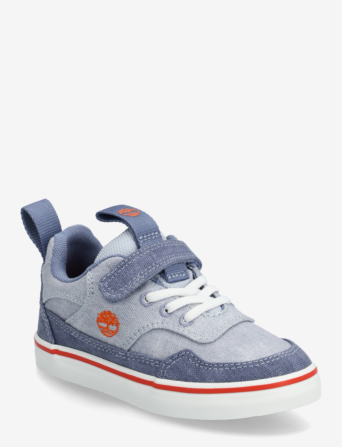 Timberland - STONE JUMP LOW HOOK & LOOP SNEAKER LT BLUE CANVAS - høje sneakers - light blue - 0