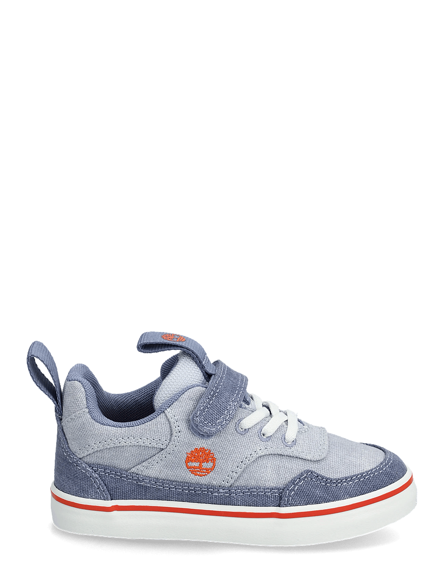 Timberland - STONE JUMP LOW HOOK & LOOP SNEAKER LT BLUE CANVAS - høy ankel - light blue - 2