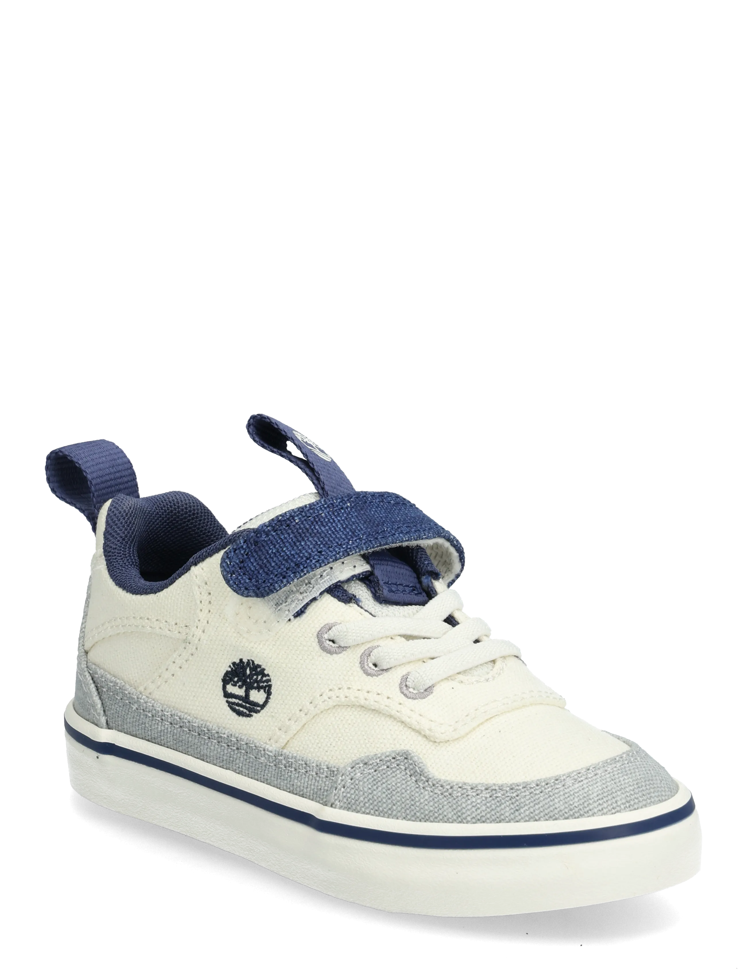 TIMBERLAND Stone Jump Low Hook & Loop Sneaker Natural Canvas Cream - 26 - Kinder
