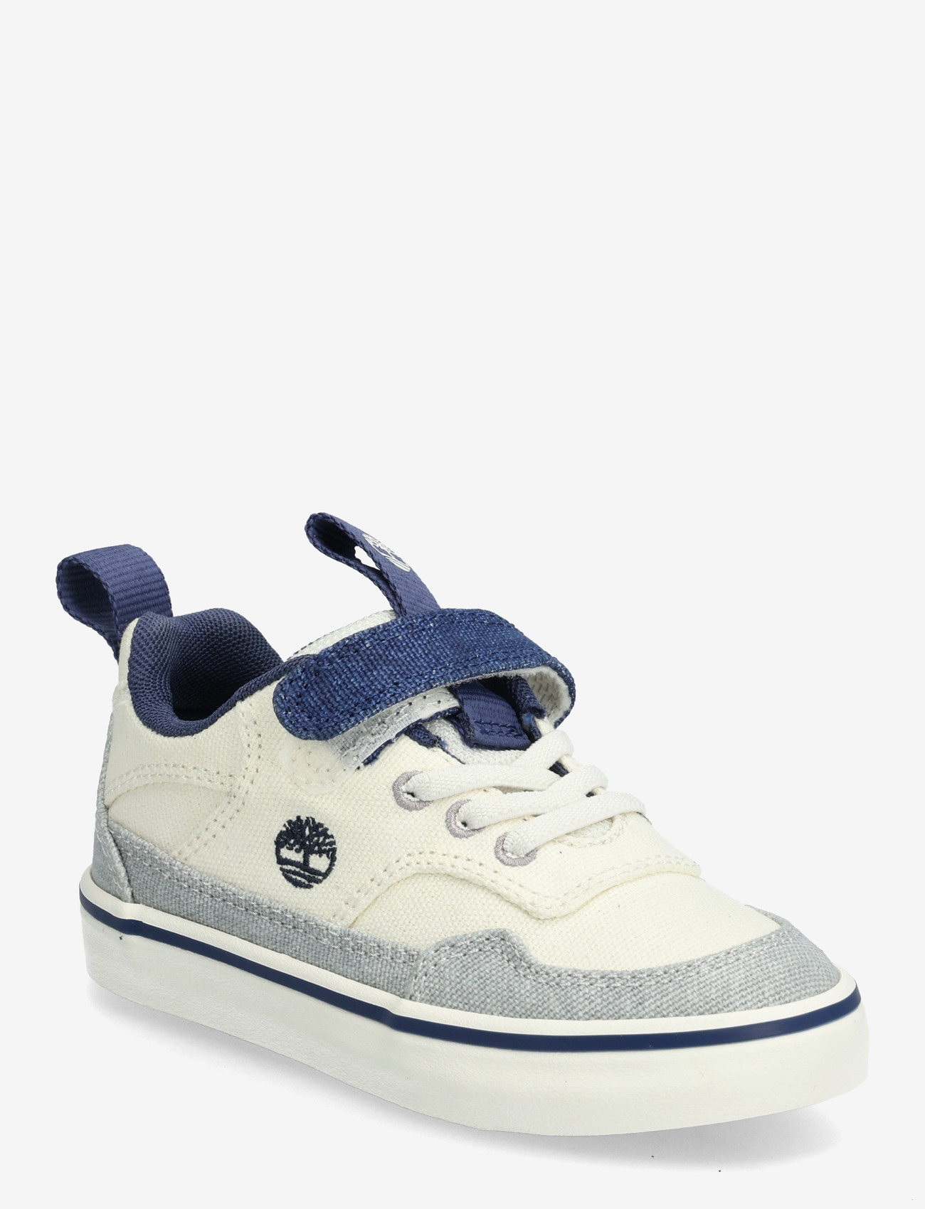 Timberland - STONE JUMP LOW HOOK & LOOP SNEAKER NATURAL CANVAS - høje sneakers - natural - 0