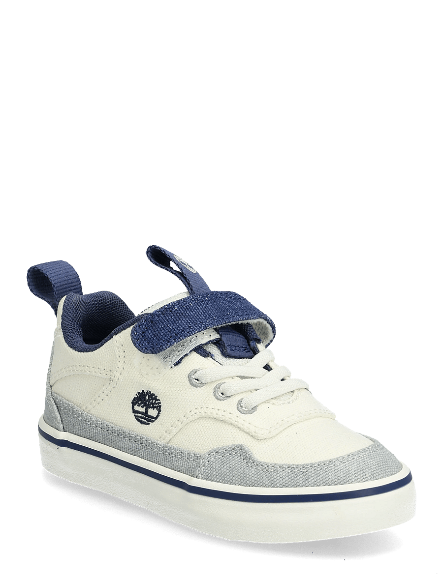 Timberland - STONE JUMP LOW HOOK & LOOP SNEAKER NATURAL CANVAS - baskets montantes - natural - 0