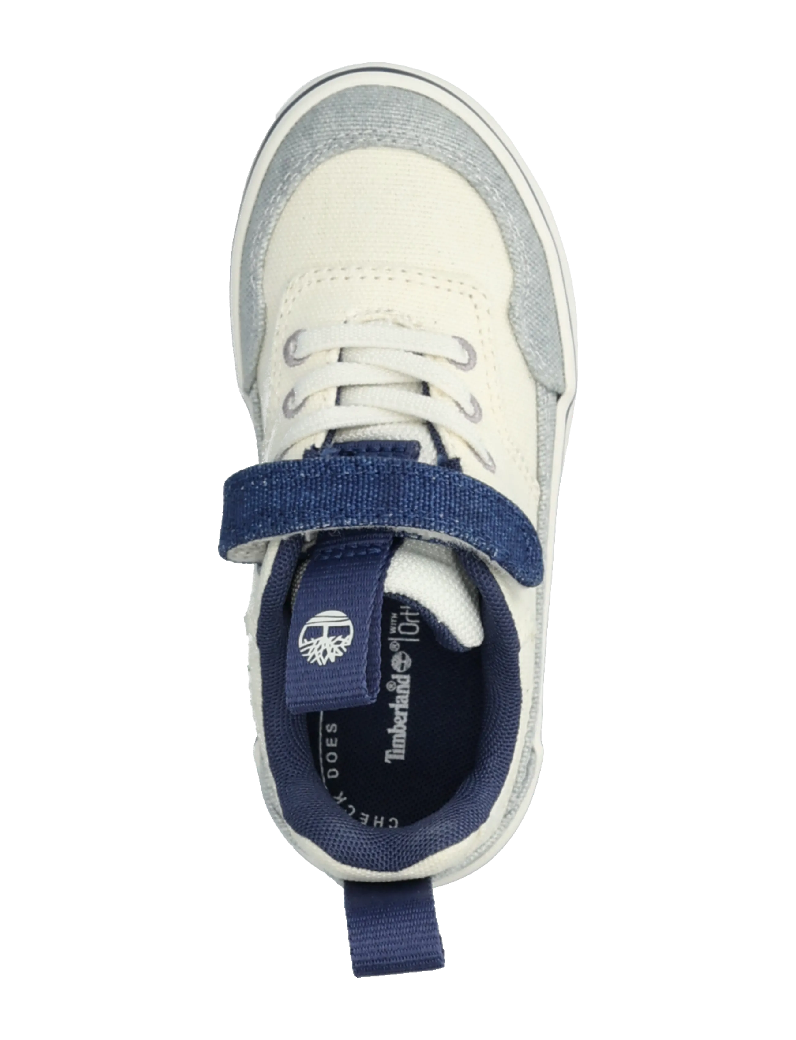 Timberland - STONE JUMP LOW HOOK & LOOP SNEAKER NATURAL CANVAS - höga sneakers - natural - 3