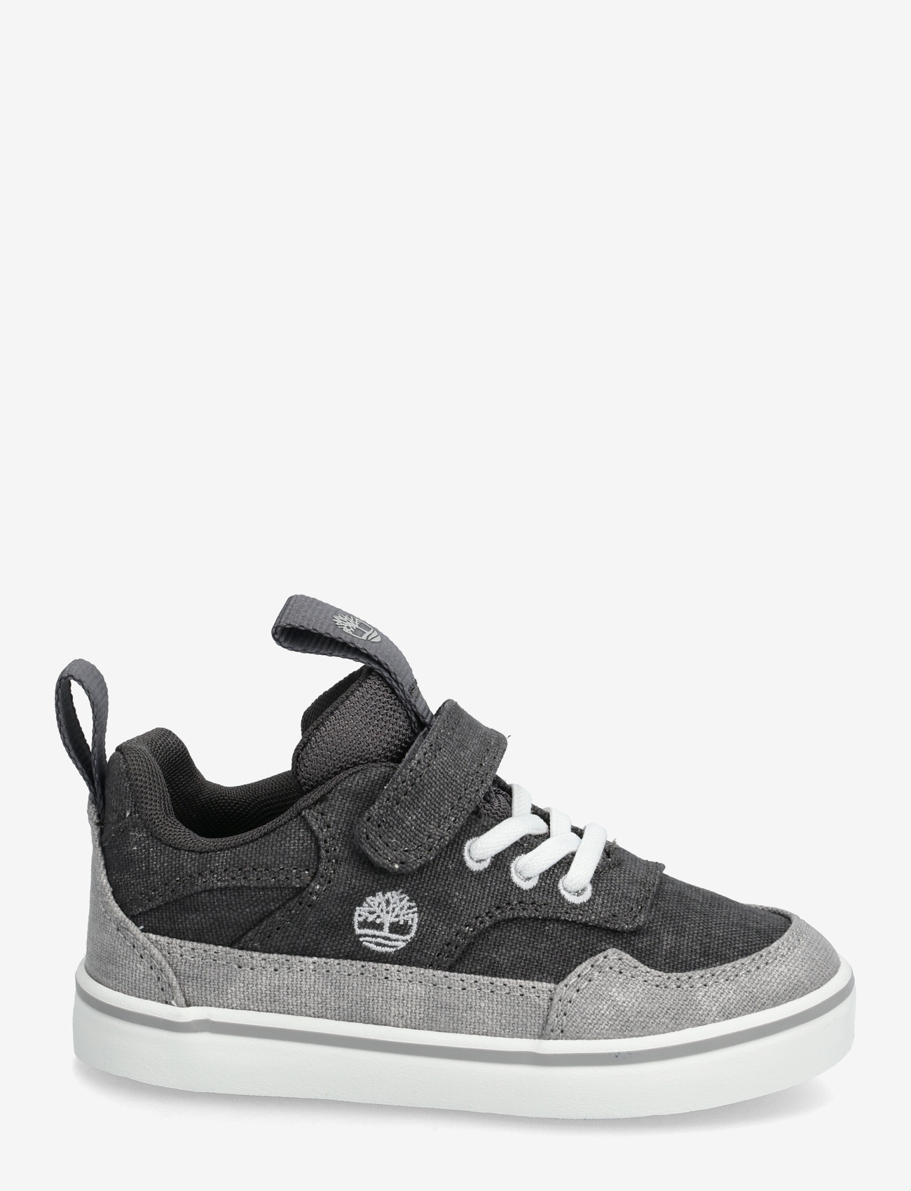Timberland - STONE JUMP LOW HOOK & LOOP SNEAKER DARK GREY CANVAS - high tops - dark grey - 2