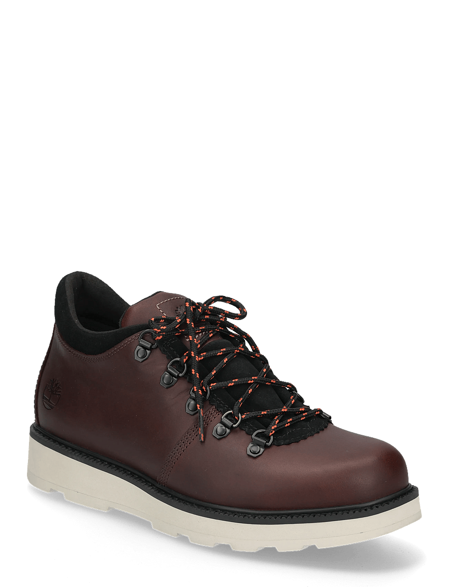 Timberland - LACE UP SHOE - laced boots - dk brn f grain - 0