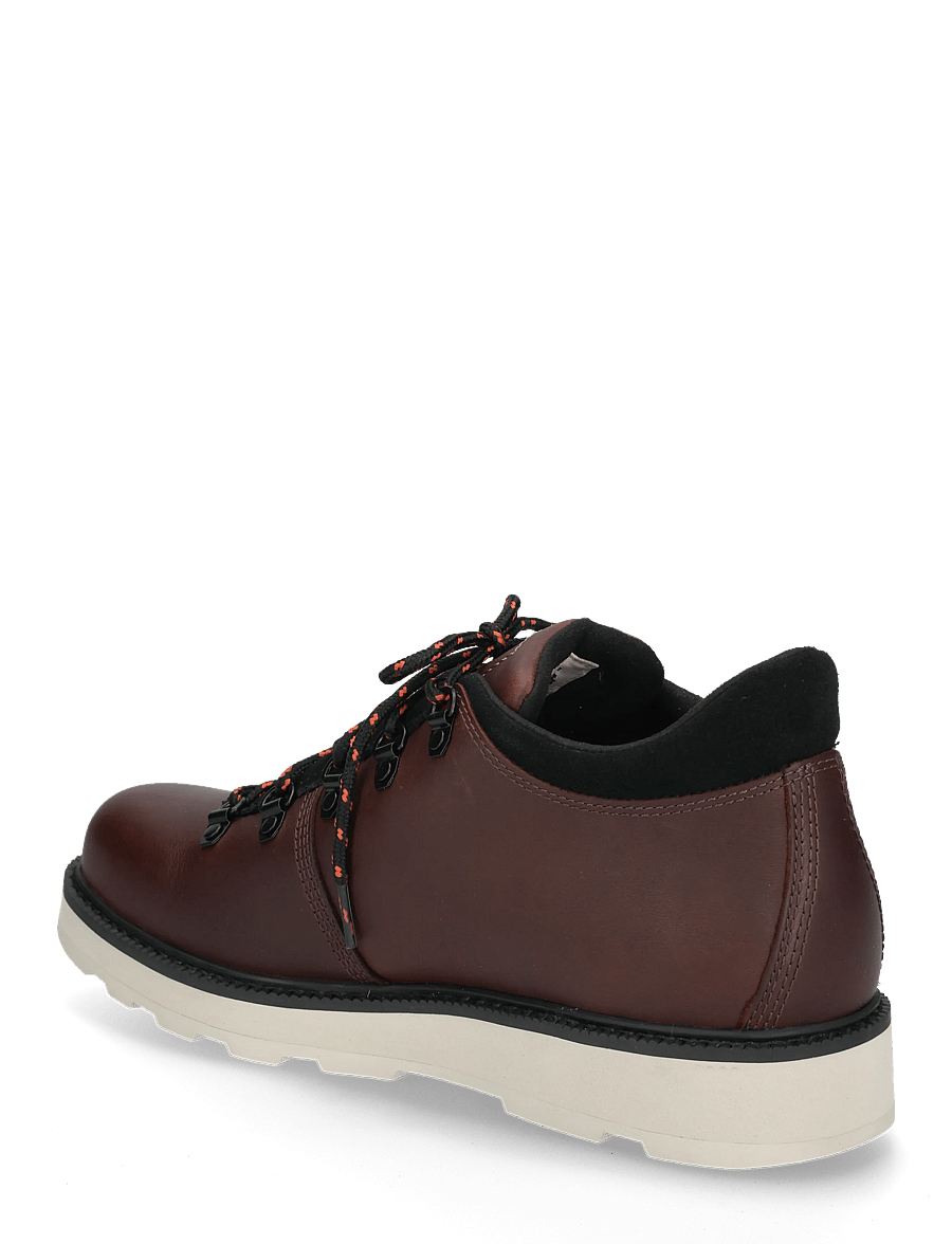 Timberland - LACE UP SHOE - laced boots - dk brn f grain - 1