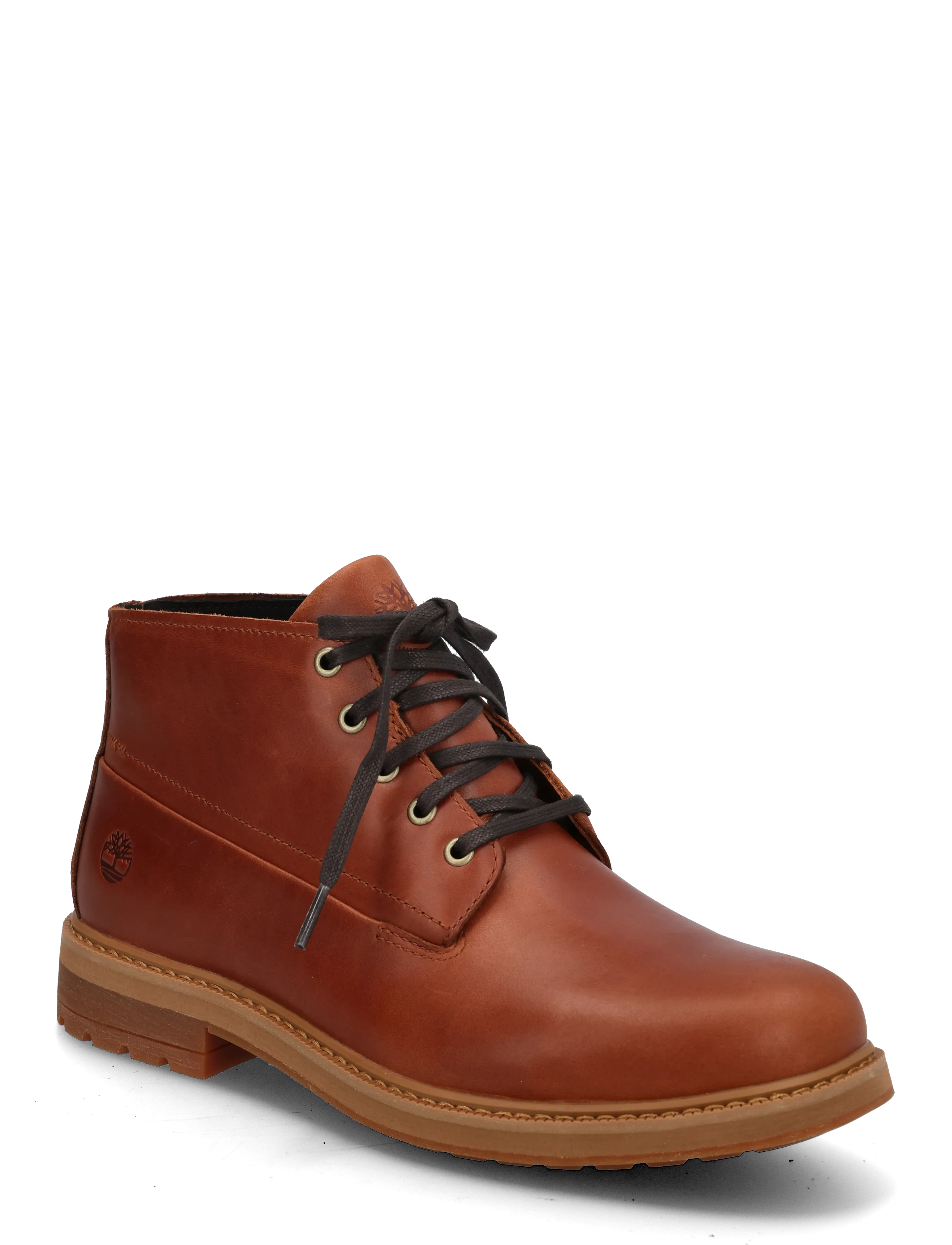 Timberland MID LACE UP WATERPROOF CHUKKA BOOT - Shoes - RST FULL GRAIN / brown