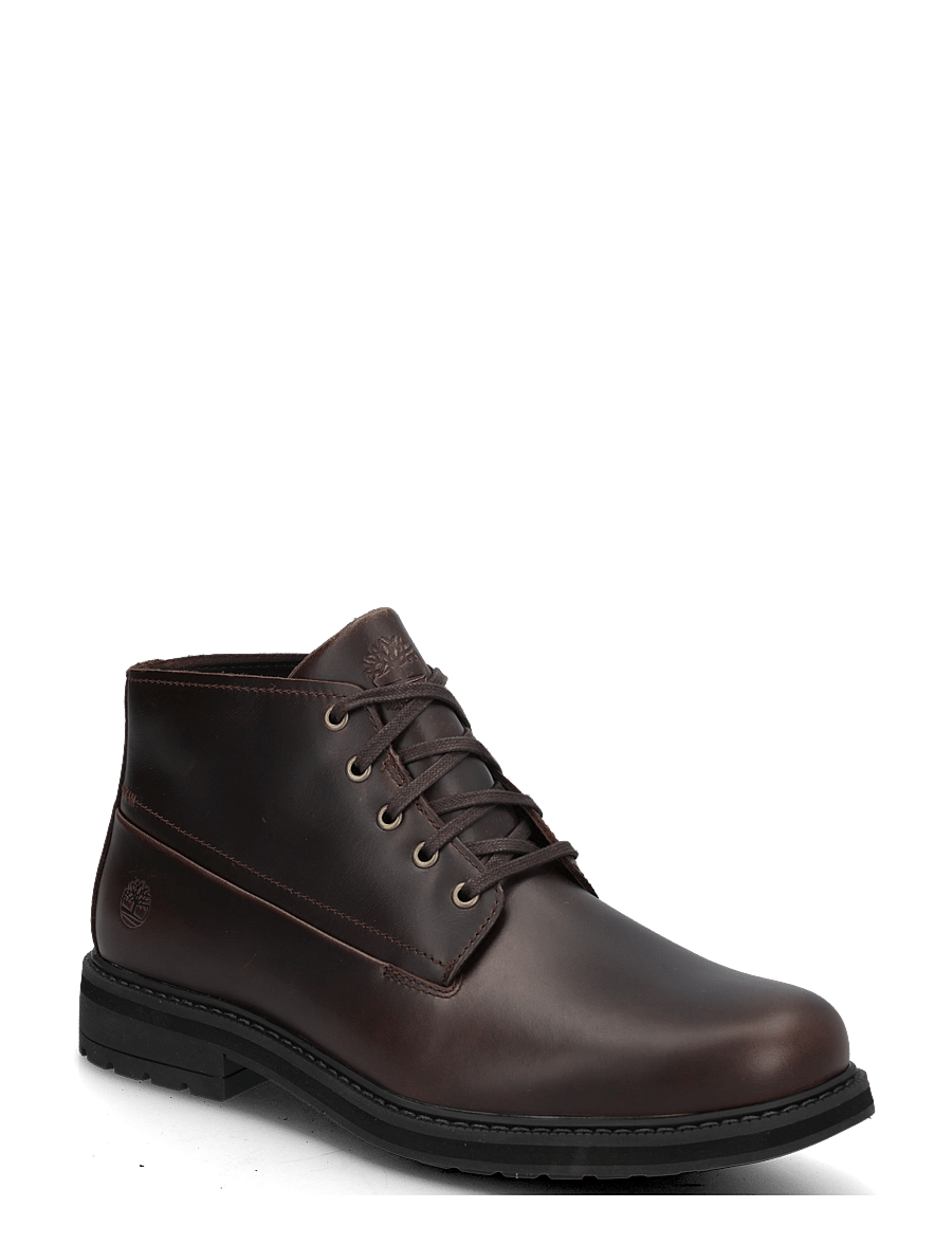 Timberland - MID LACE UP WATERPROOF CHUKKA BOOT - chukka boots - dk brn f grain - 0