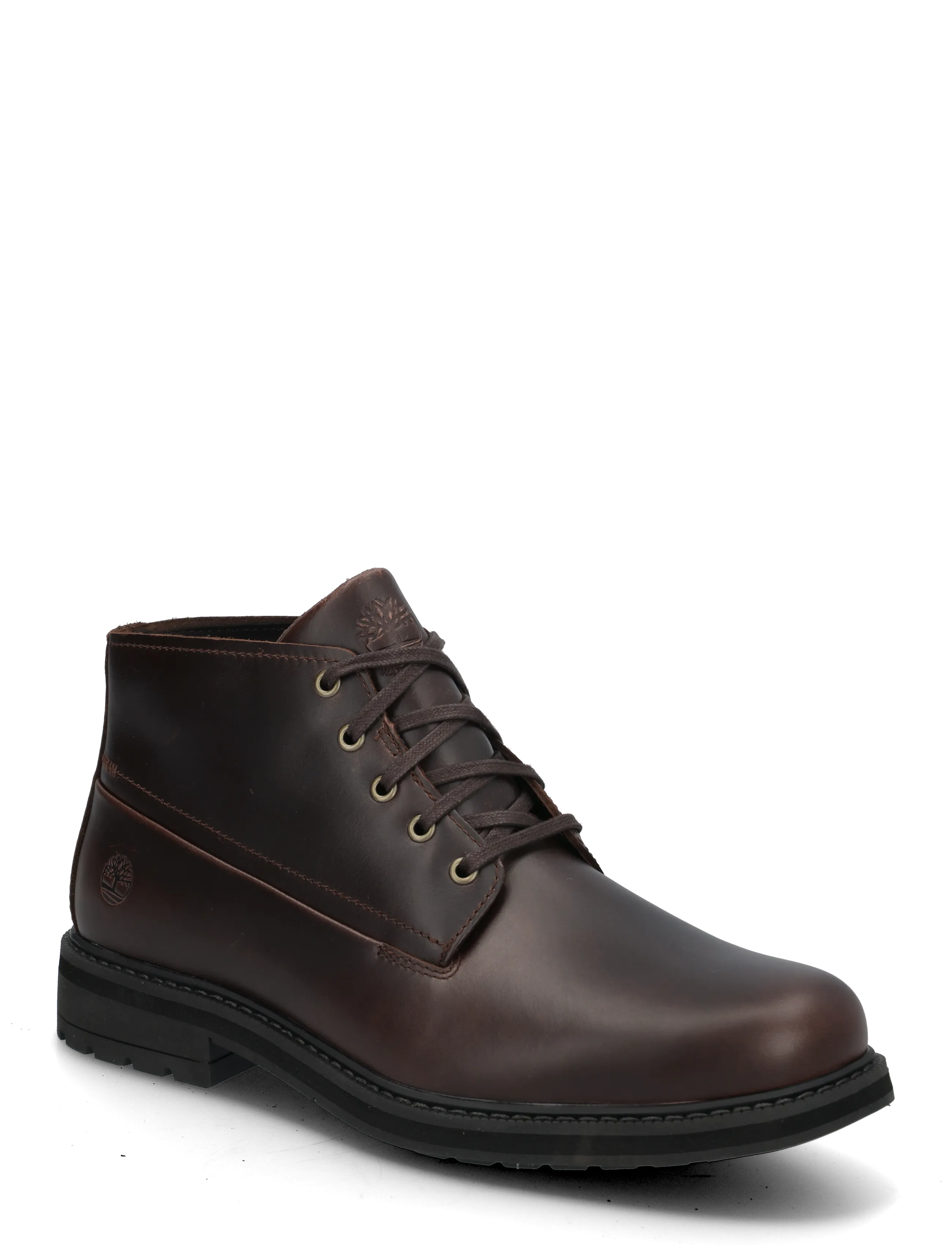 Timberland MID LACE UP WATERPROOF CHUKKA BOOT - Shoes - DK BRN F GRAIN / brown