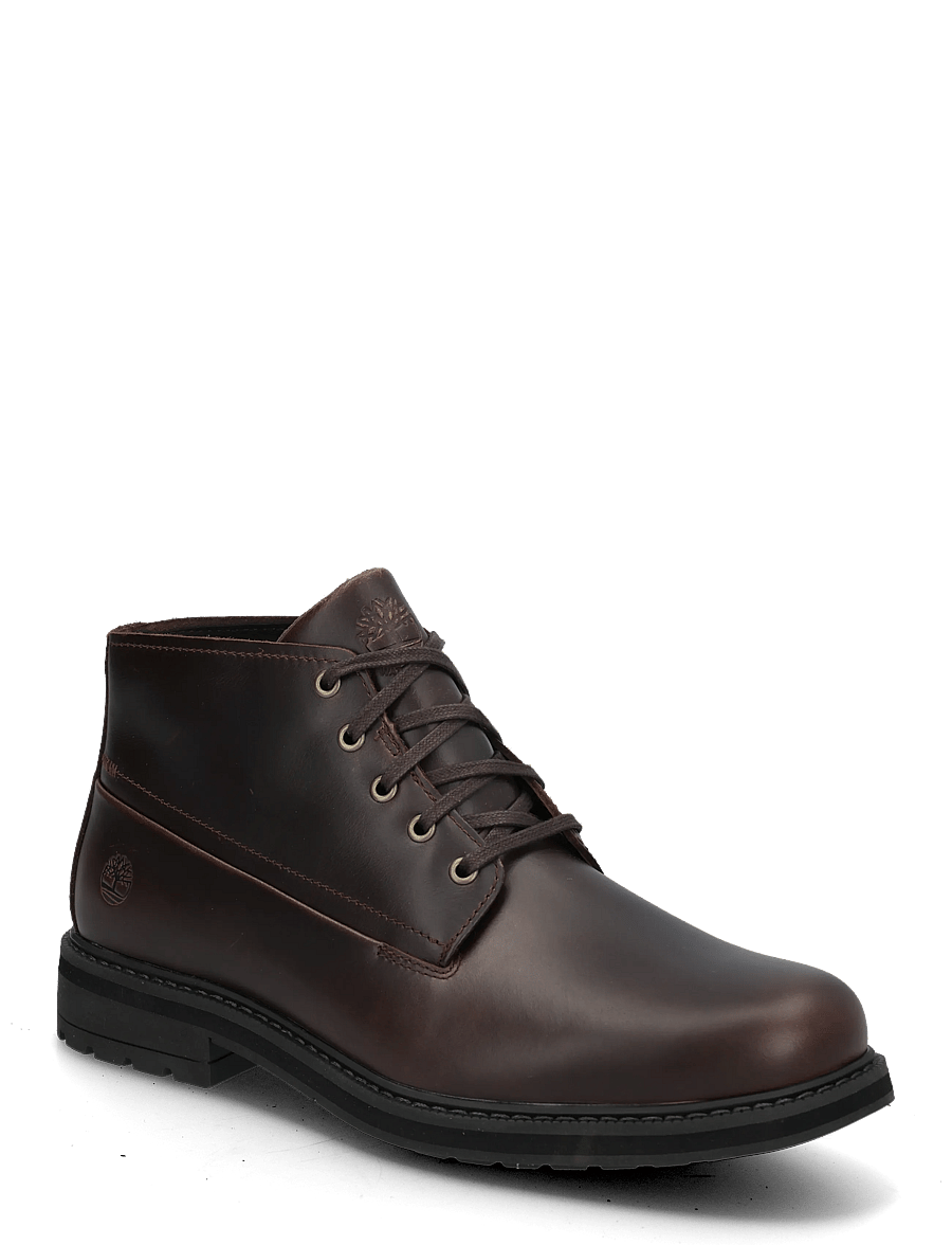Timberland - MID LACE UP WATERPROOF CHUKKA BOOT - chukka boots - dk brn f grain - 0