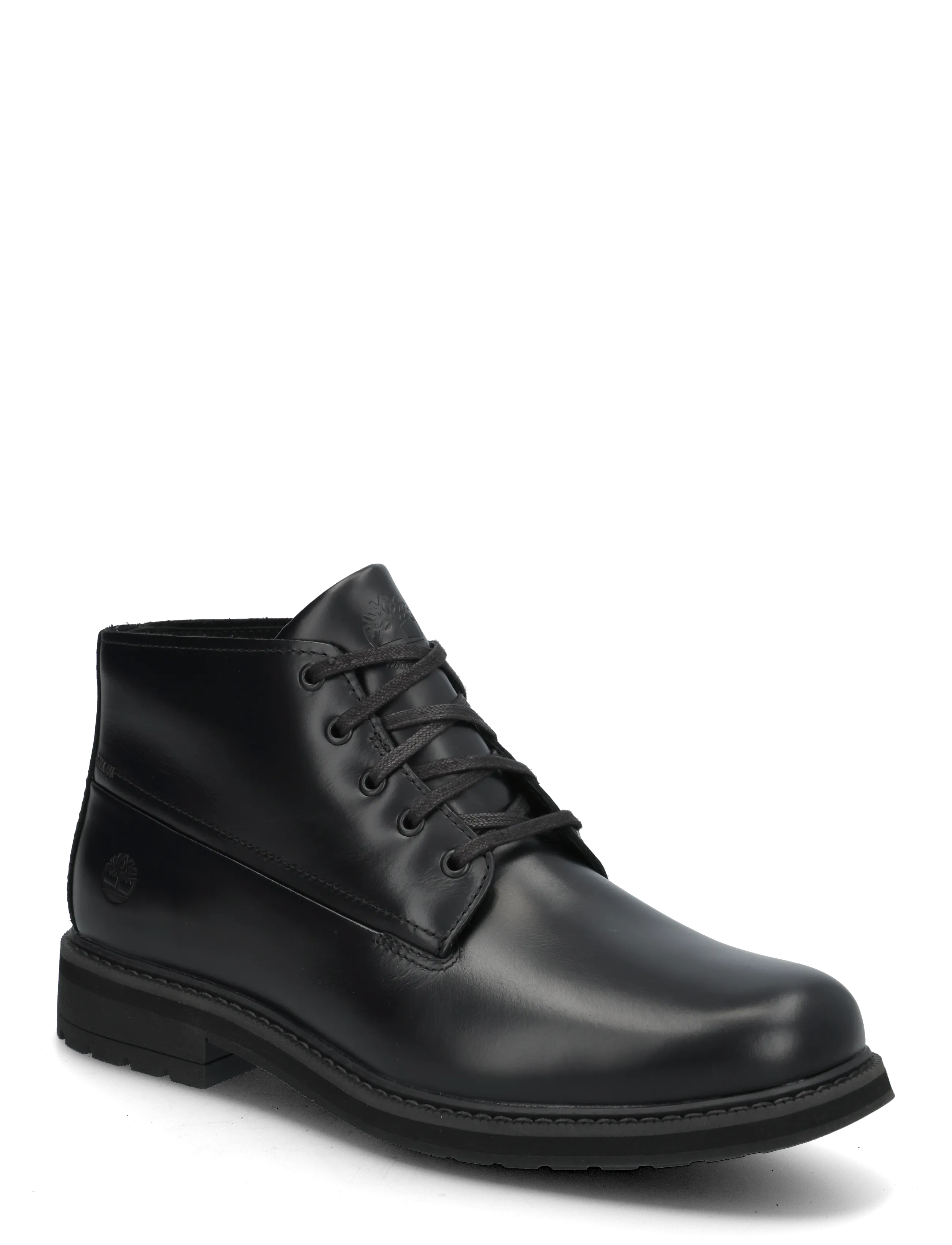 Timberland MID LACE UP WATERPROOF CHUKKA BOOT - Shoes - BLK FULL GRAIN / black