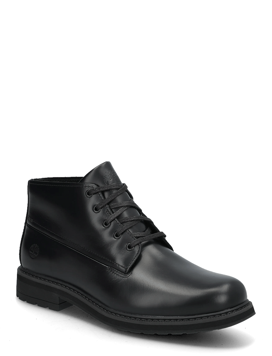 Timberland - MID LACE UP WATERPROOF CHUKKA BOOT - chukka boots - blk full grain - 0