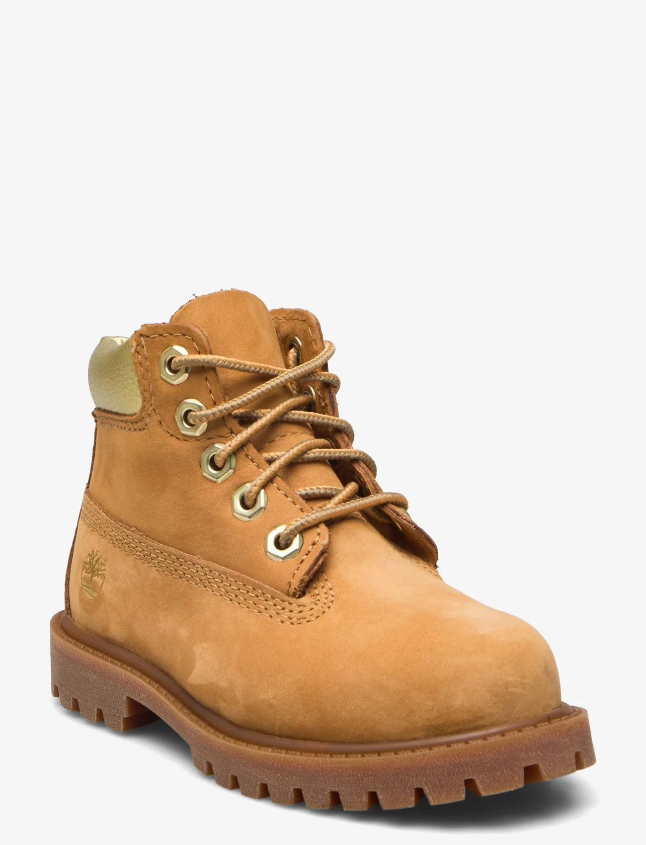 Timberland - 6 In Premium WP Boot - børn - wheat - 0