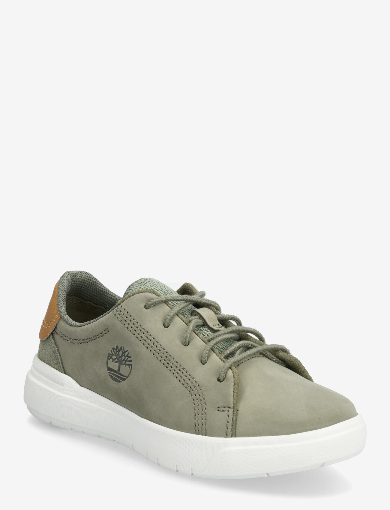 Timberland - Seneca Bay LOW LACE UP SNEAKER DEEP LICHEN GREEN - lágir strigaskór - dark green - 0