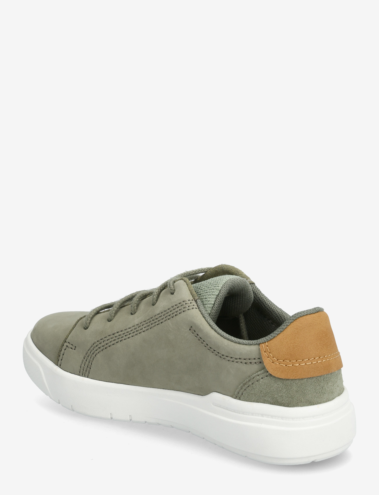 Timberland - Seneca Bay LOW LACE UP SNEAKER DEEP LICHEN GREEN - lágir strigaskór - dark green - 2
