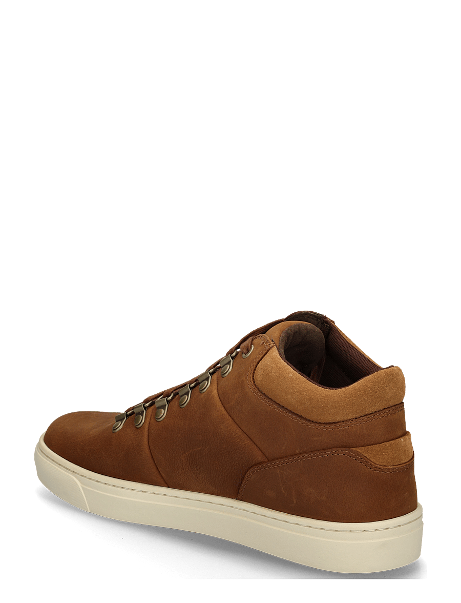Timberland - MID LACE UP SNEAKER - high-top sneaker - md brn f grain - 1