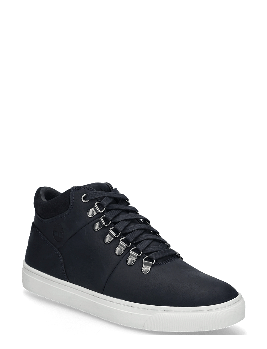 Timberland - MID LACE UP SNEAKER - höga sneakers - dk blu f grain - 0