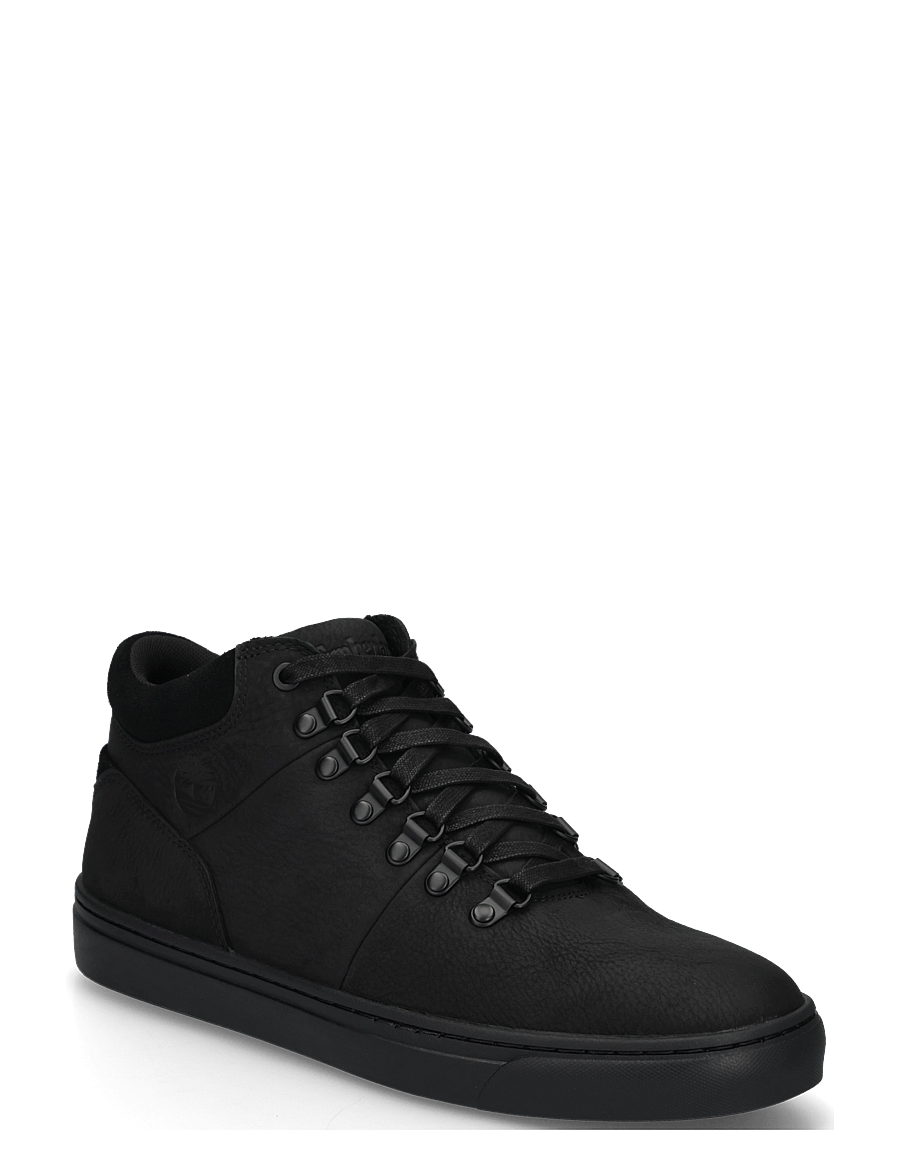 Timberland - MID LACE UP SNEAKER - höga sneakers - blk full grain - 0
