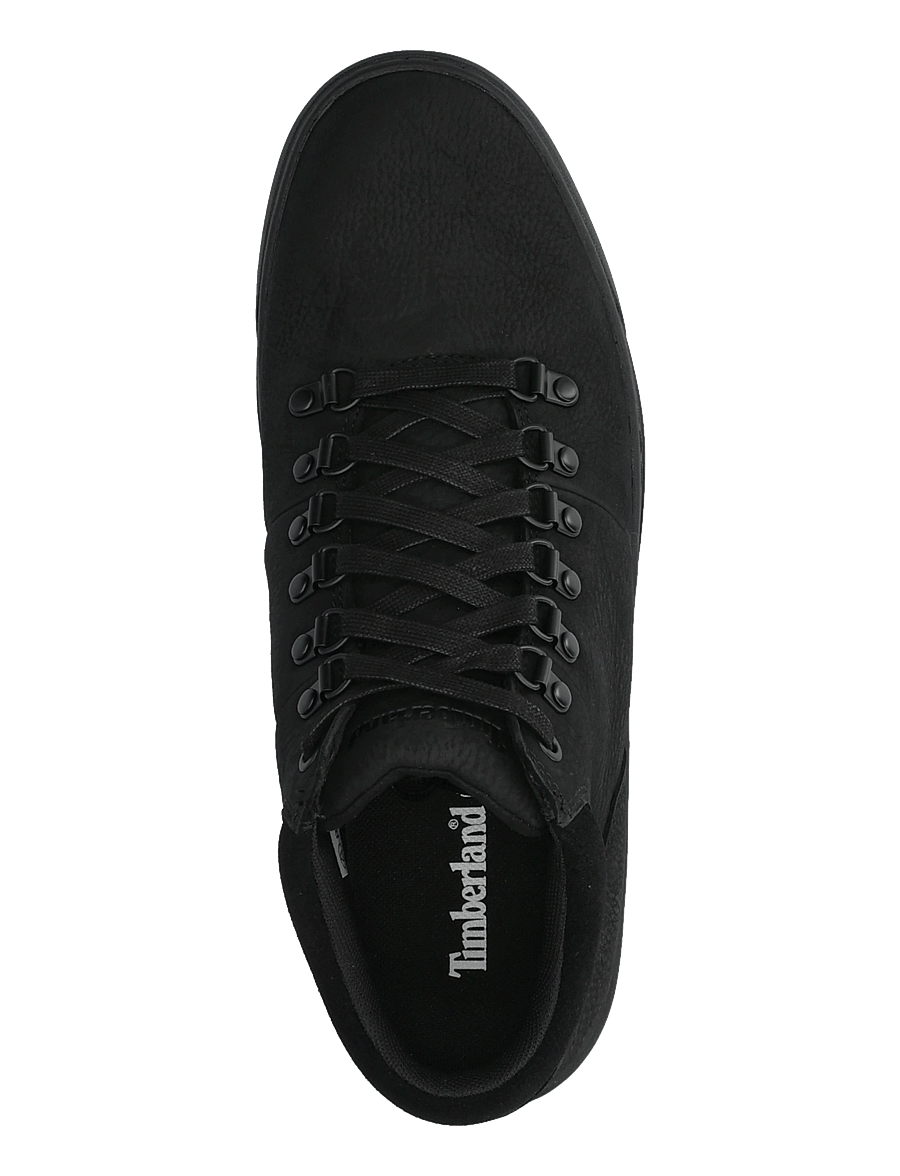 Timberland - MID LACE UP SNEAKER - höga sneakers - blk full grain - 3