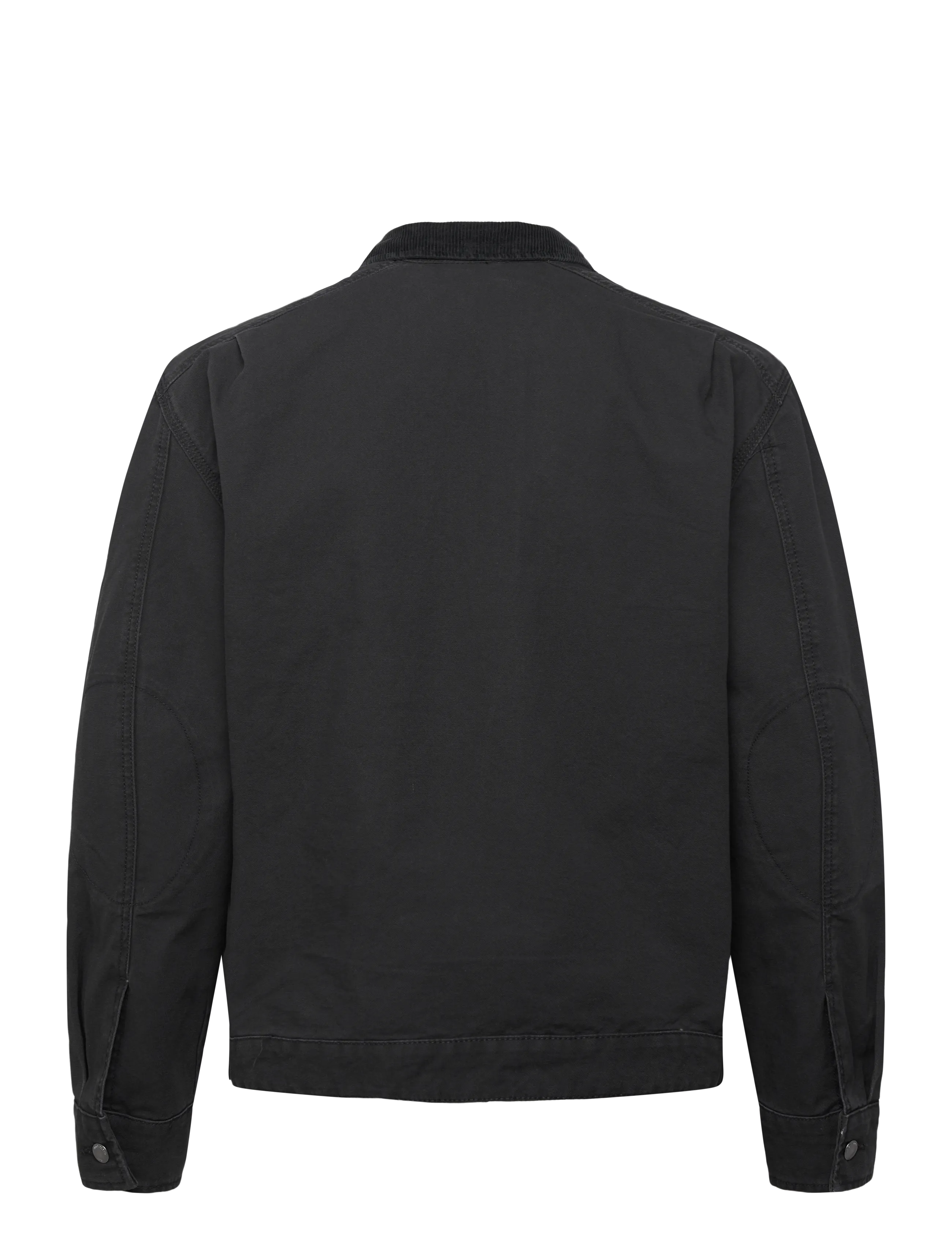 Timberland - Strafford Washed Canvas Jacket BLACK - spring jackets - black - 1