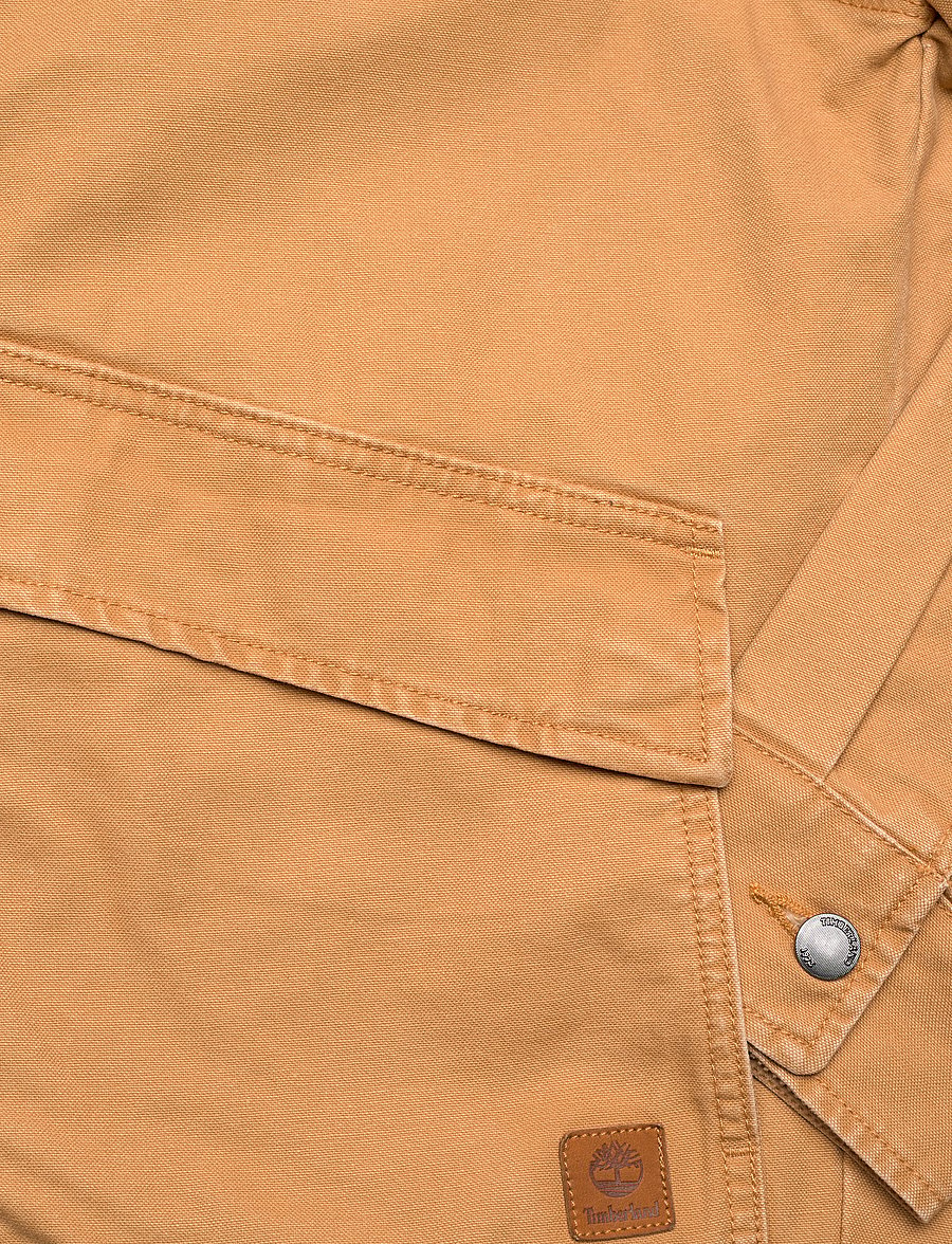 Timberland - STRAFFORD Washed Canvas Jacket WHEAT BOOT - fall jackets - medium brown - 3