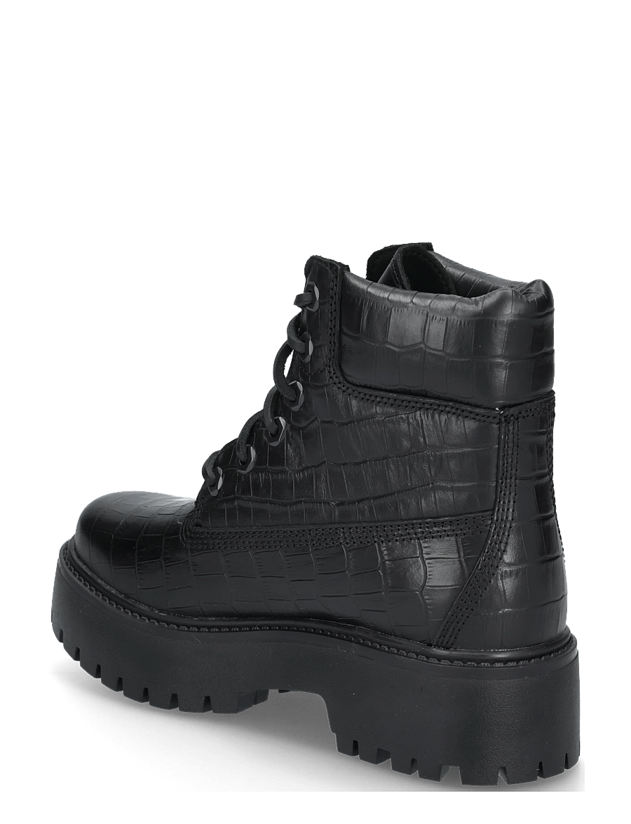 Timberland - 6 INCH LACE UP BOOT - geschnürte stiefel - blk full grain - 1