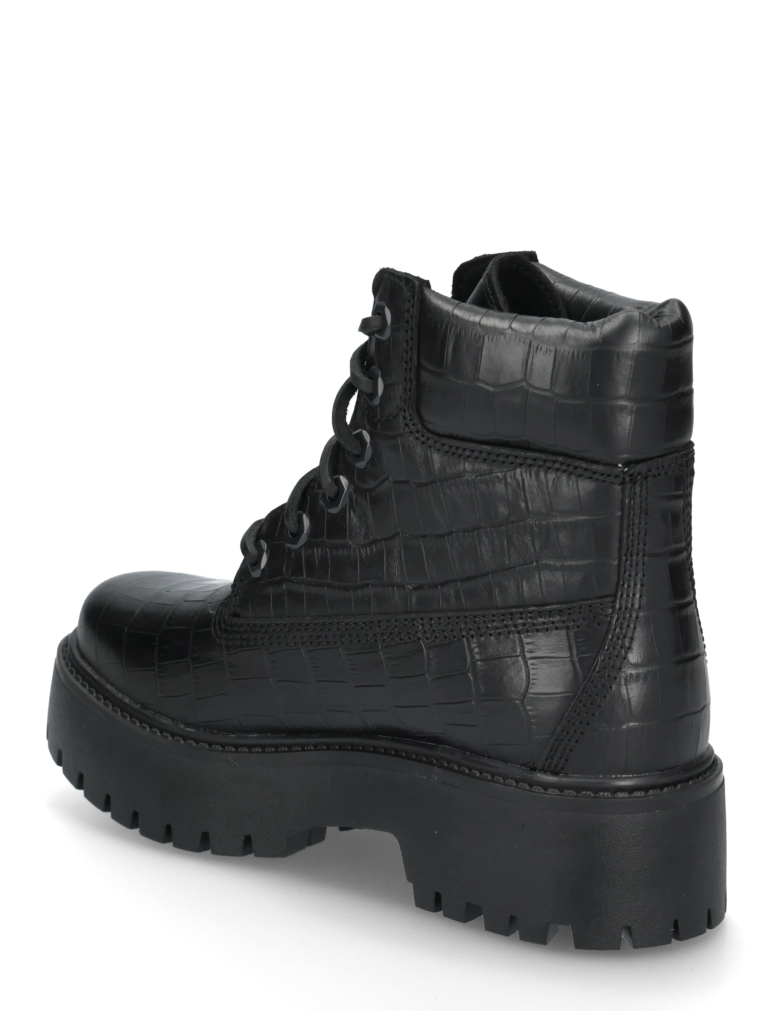 Timberland - 6 INCH LACE UP BOOT - snørestøvler - blk full grain - 1