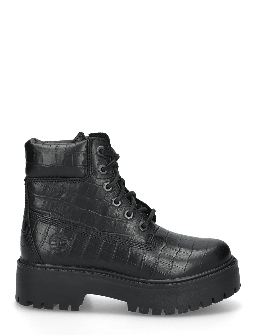 Timberland - 6 INCH LACE UP BOOT - snørestøvler - blk full grain - 2