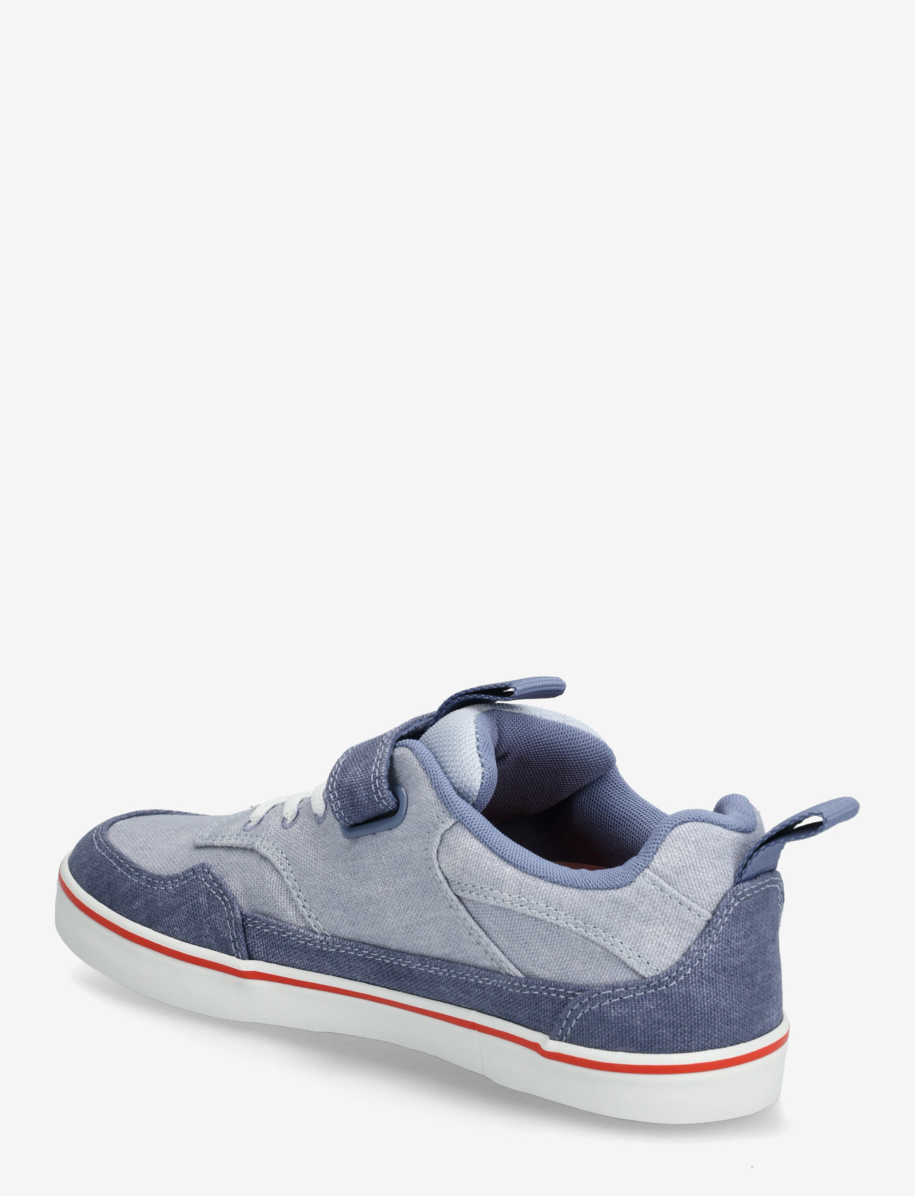 Timberland - STONE JUMP LOW HOOK & LOOP SNEAKER LT BLUE CANVAS - niedriger schnitt - light blue - 1