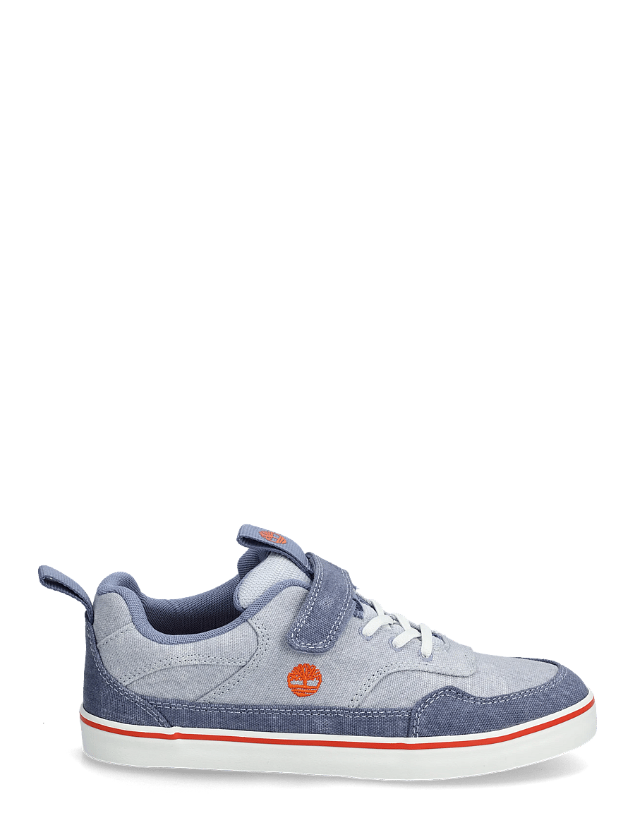 Timberland - STONE JUMP LOW HOOK & LOOP SNEAKER LT BLUE CANVAS - niedriger schnitt - light blue - 2