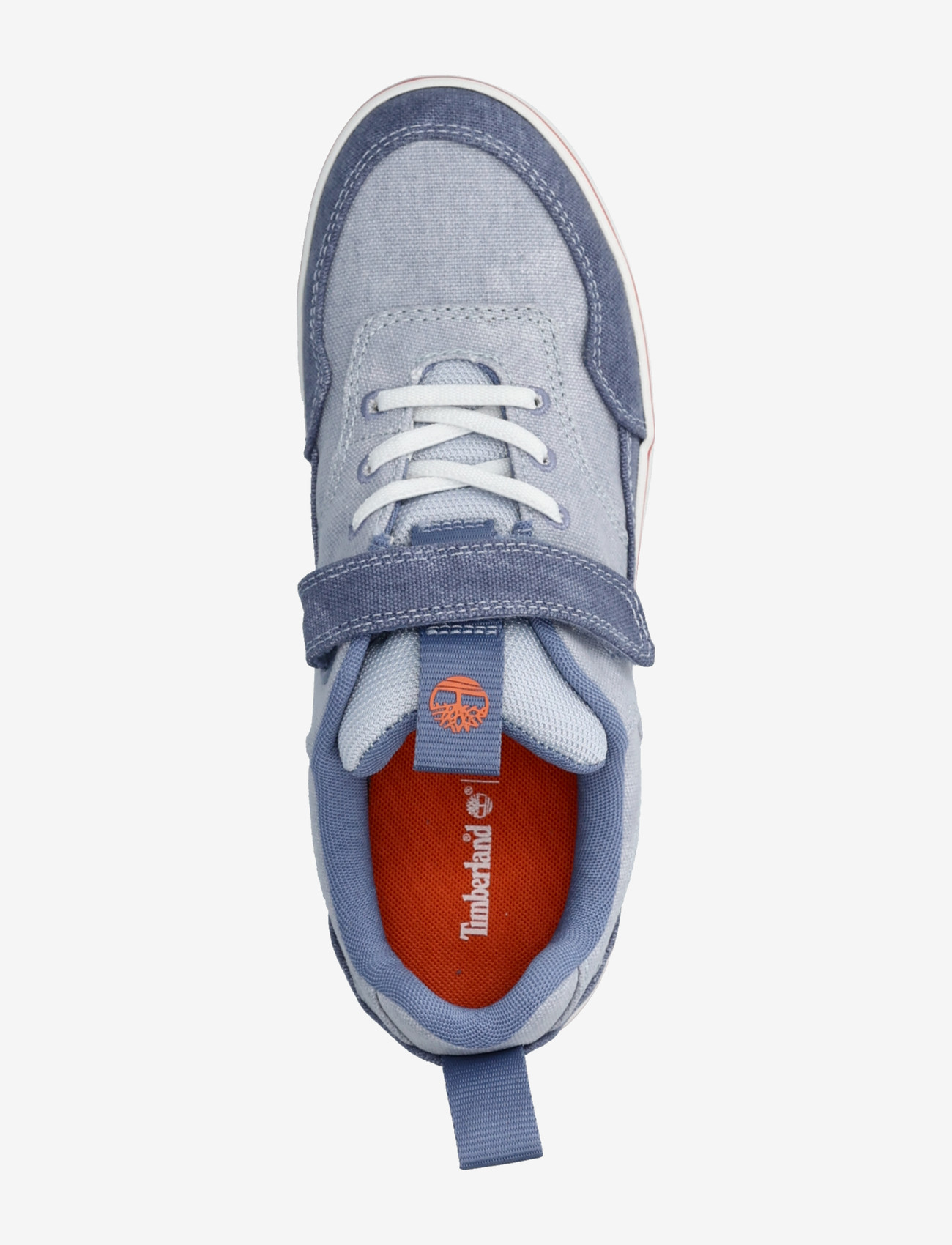 Timberland - STONE JUMP LOW HOOK & LOOP SNEAKER LT BLUE CANVAS - niedriger schnitt - light blue - 3