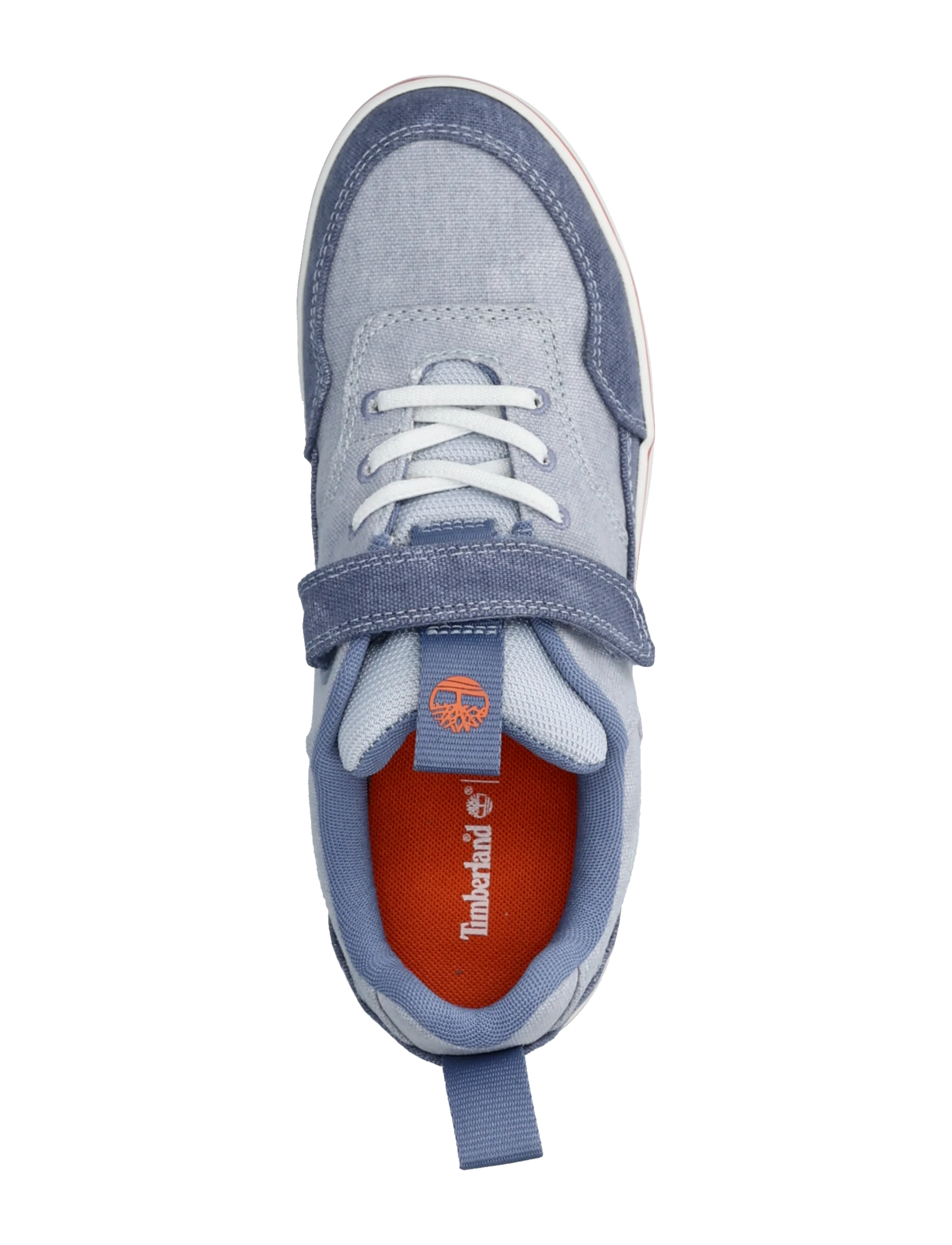 Timberland - STONE JUMP LOW HOOK & LOOP SNEAKER LT BLUE CANVAS - low tops - light blue - 3