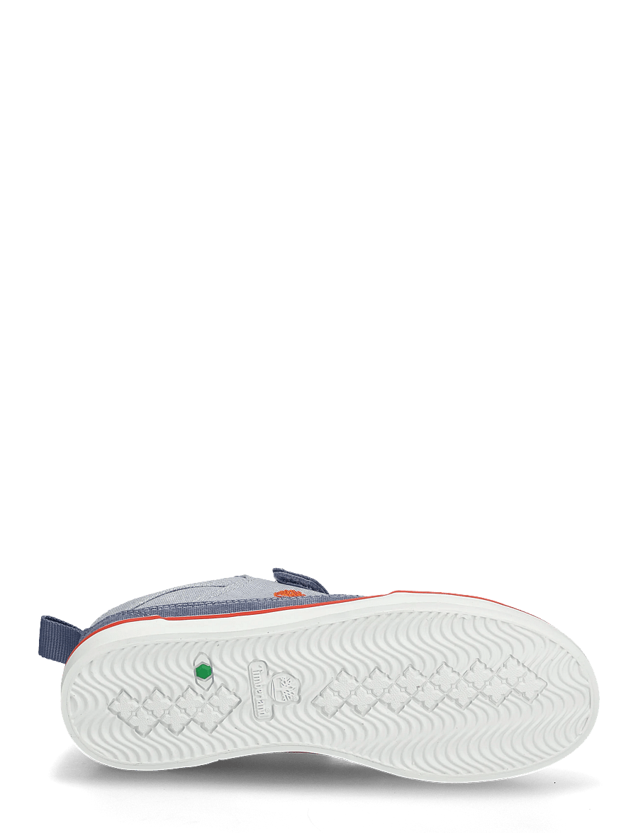 Timberland - STONE JUMP LOW HOOK & LOOP SNEAKER LT BLUE CANVAS - niedriger schnitt - light blue - 4