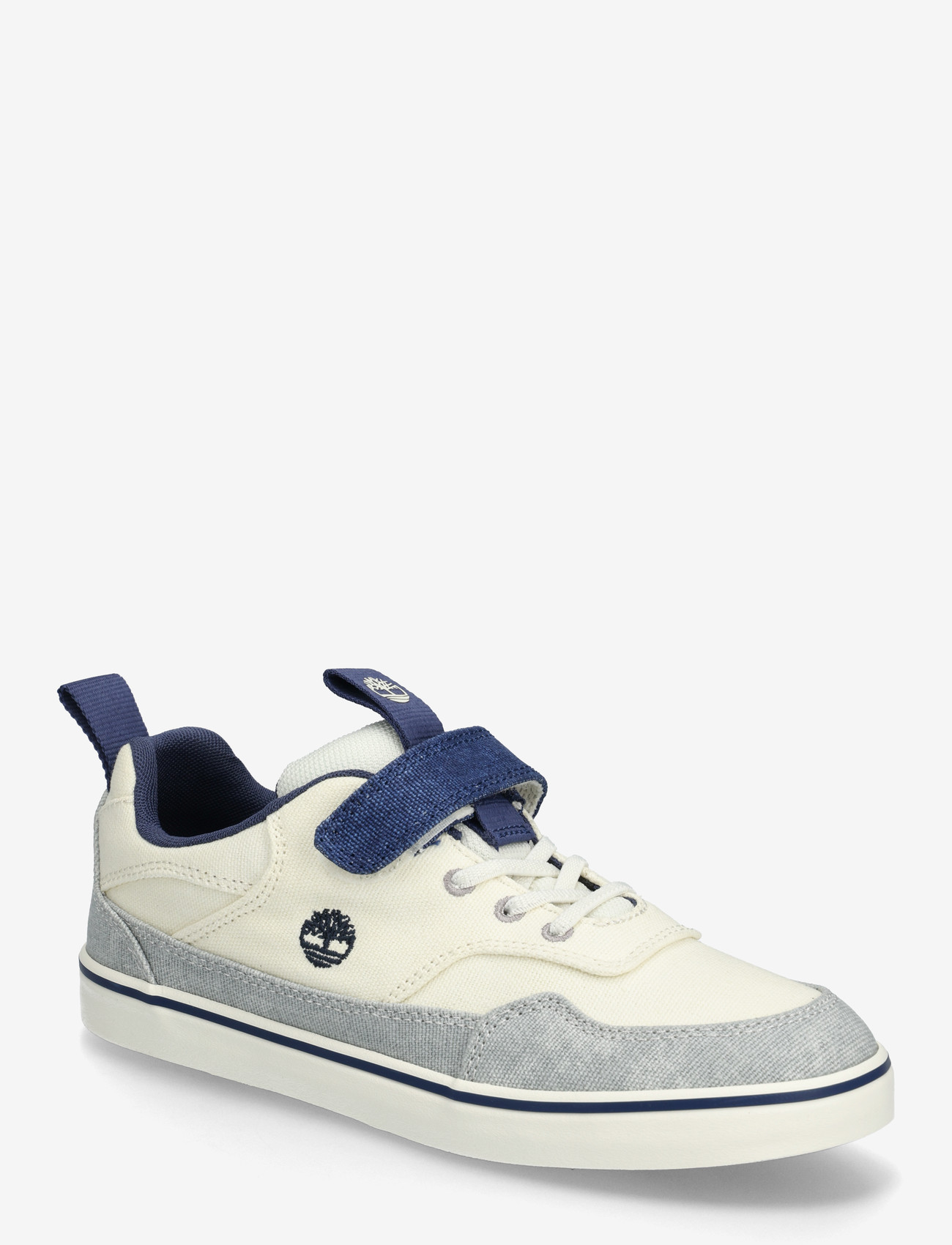 Timberland - STONE JUMP LOW HOOK & LOOP SNEAKER NATURAL CANVAS - høje sneakers - natural - 0