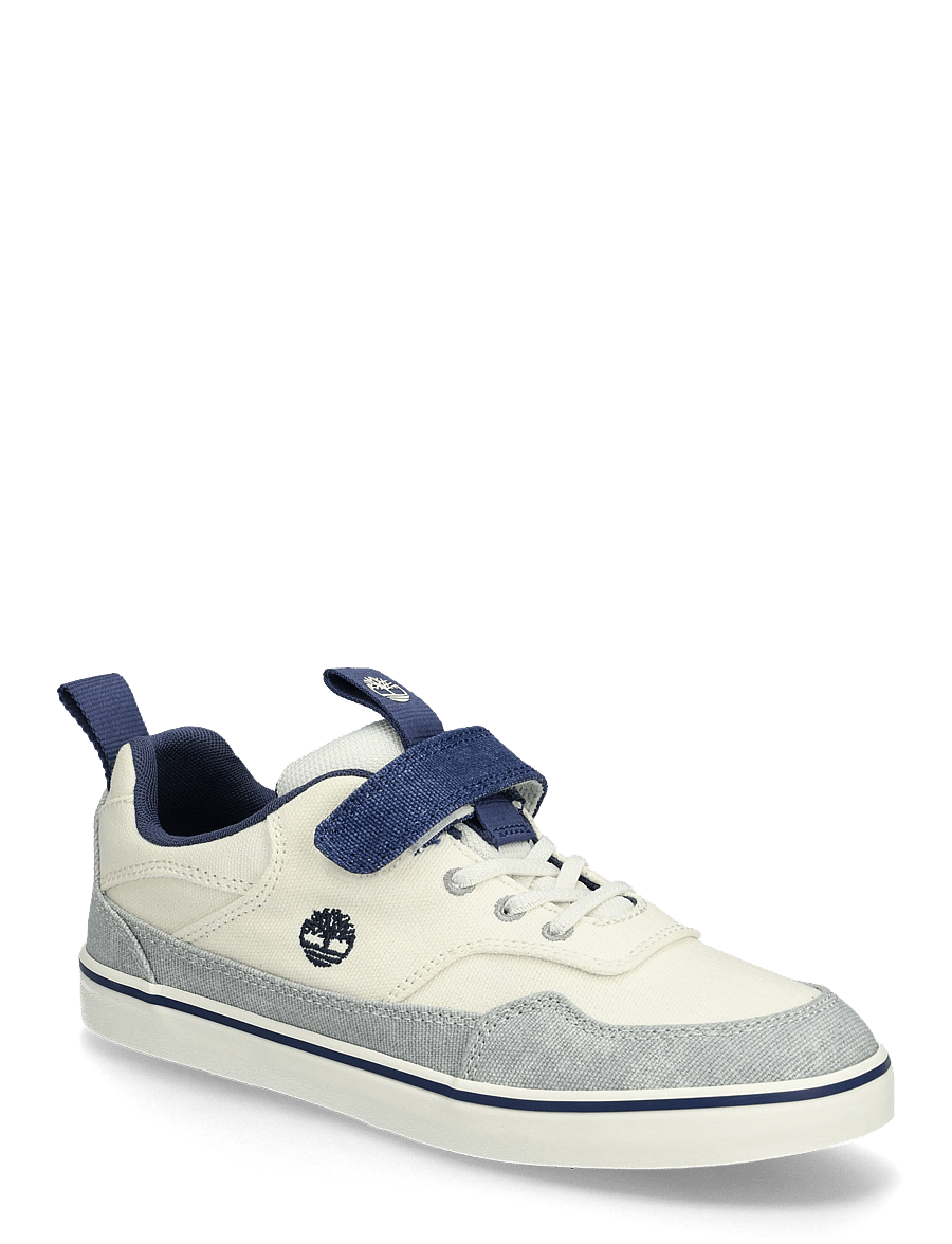 Timberland - STONE JUMP LOW HOOK & LOOP SNEAKER NATURAL CANVAS - høy ankel - natural - 0