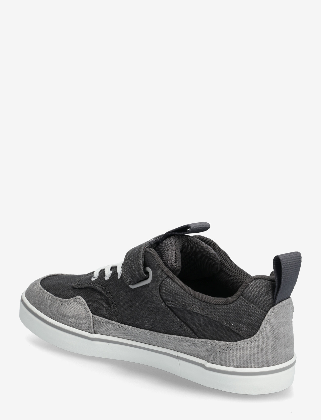Timberland - STONE JUMP LOW HOOK & LOOP SNEAKER DARK GREY CANVAS - niedriger schnitt - dark grey - 1