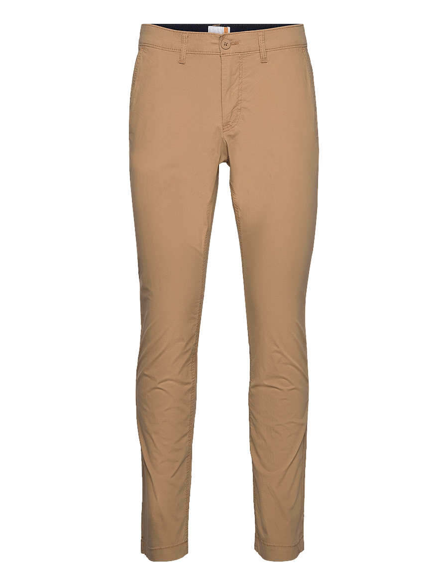 Timberland - CLAREMONT Poplin Chino Pant LIGHT WHEAT BOOT - light wheat boot - 0